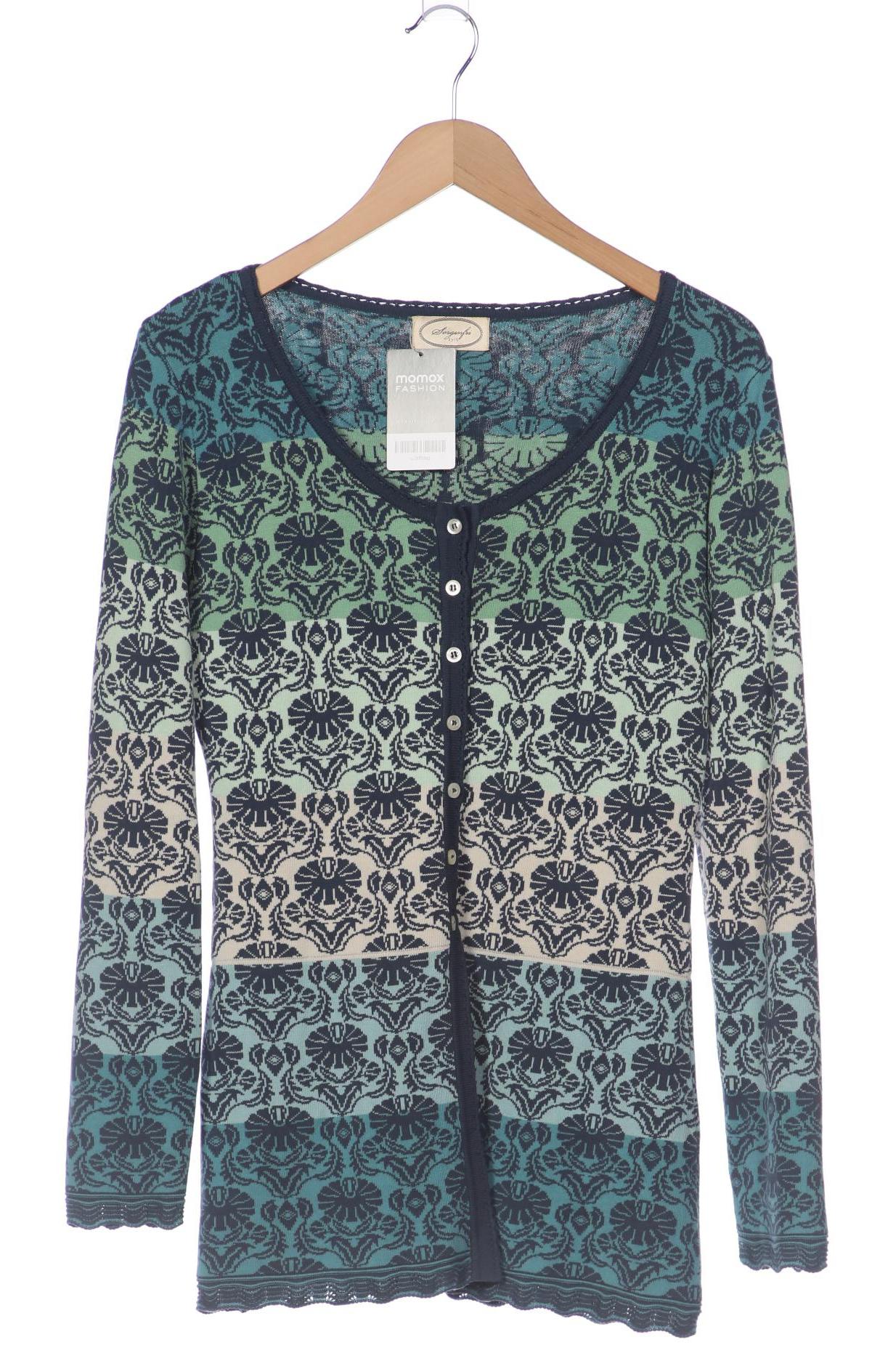 

Sorgenfri Sylt Damen Strickjacke, blau, Gr. 38