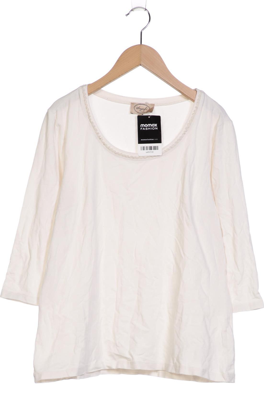 

Sorgenfri Sylt Damen Langarmshirt, weiß, Gr. 42