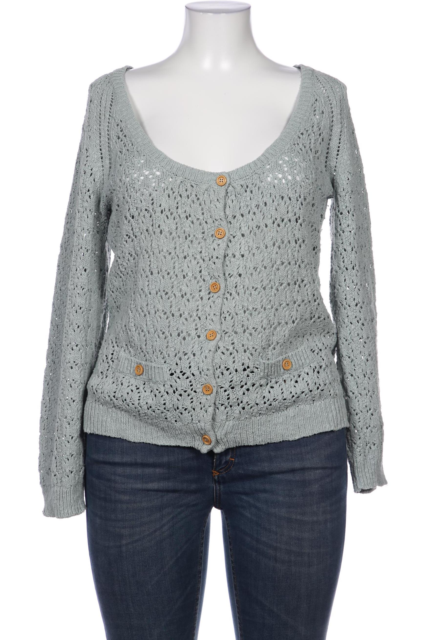 

Sorgenfri Sylt Damen Strickjacke, türkis, Gr. 44