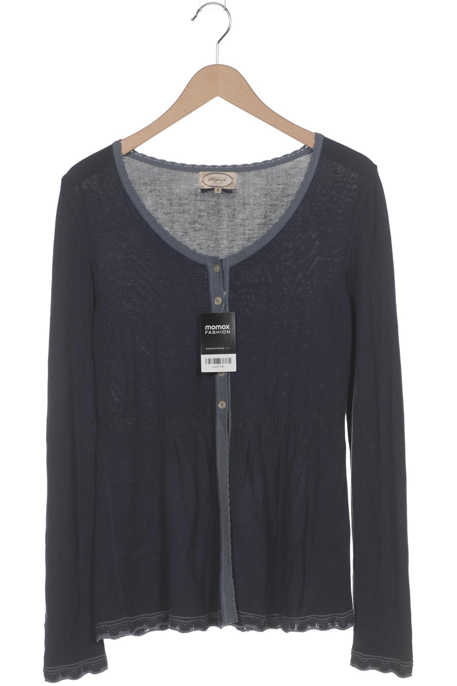 

Sorgenfri Sylt Damen Strickjacke, blau, Gr. 38