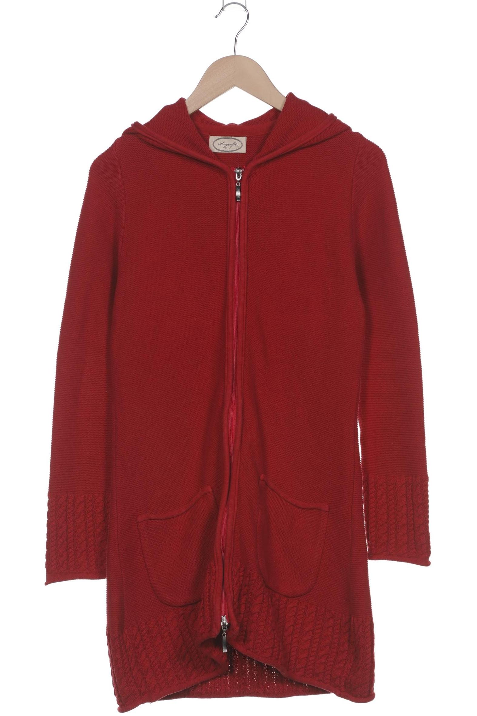 

Sorgenfri Sylt Damen Strickjacke, rot, Gr. 34
