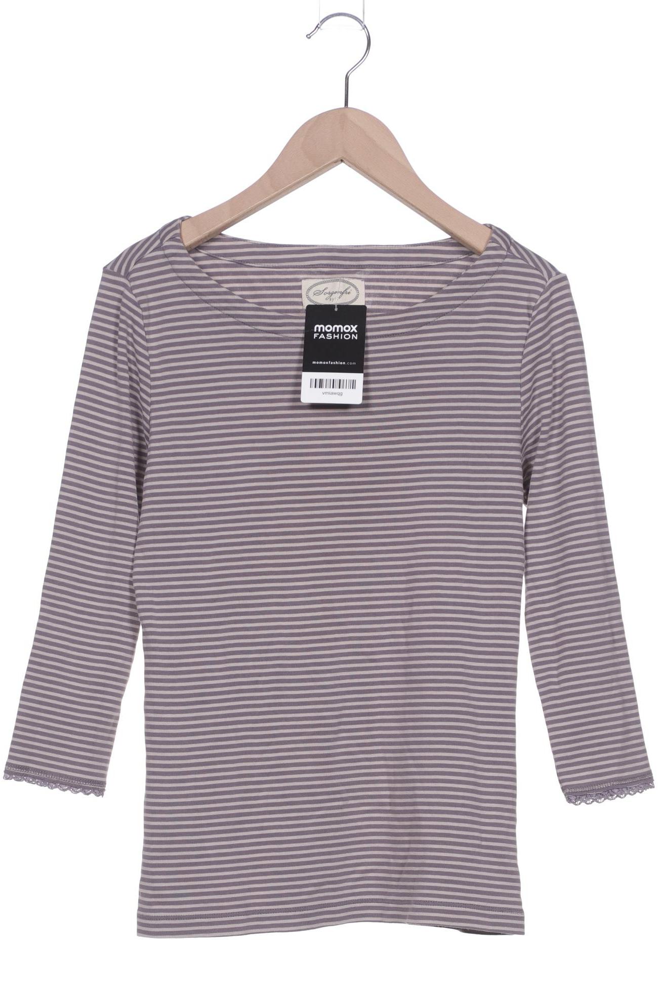 

Sorgenfri Sylt Damen Langarmshirt, beige, Gr. 34
