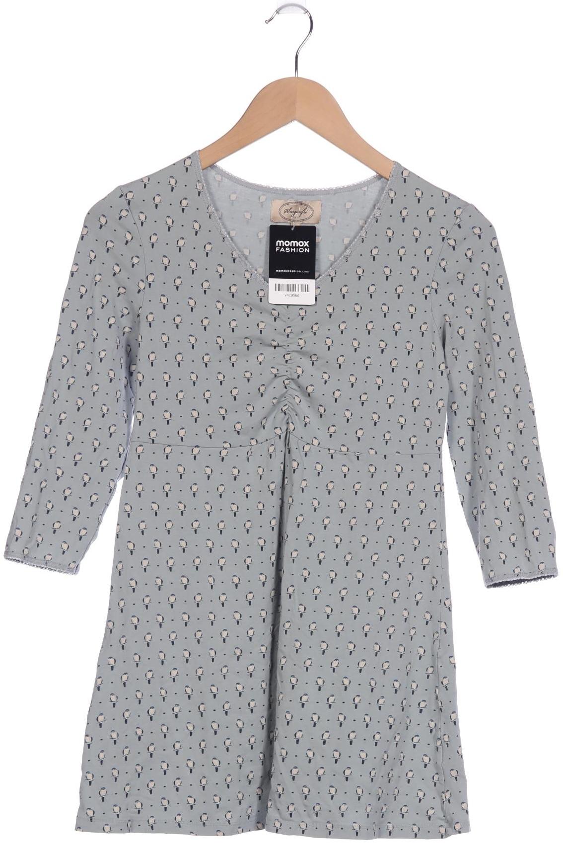

Sorgenfri Sylt Damen Langarmshirt, hellblau, Gr. 34