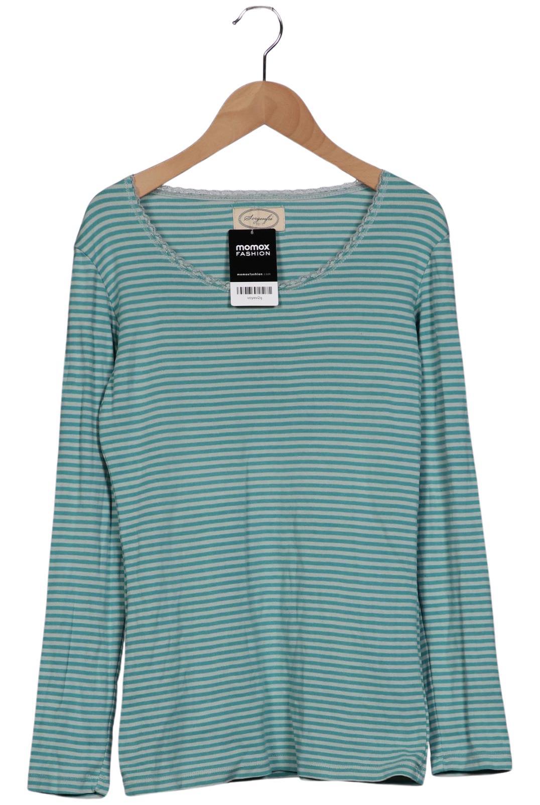 

Sorgenfri Sylt Damen Langarmshirt, hellgrün, Gr. 38