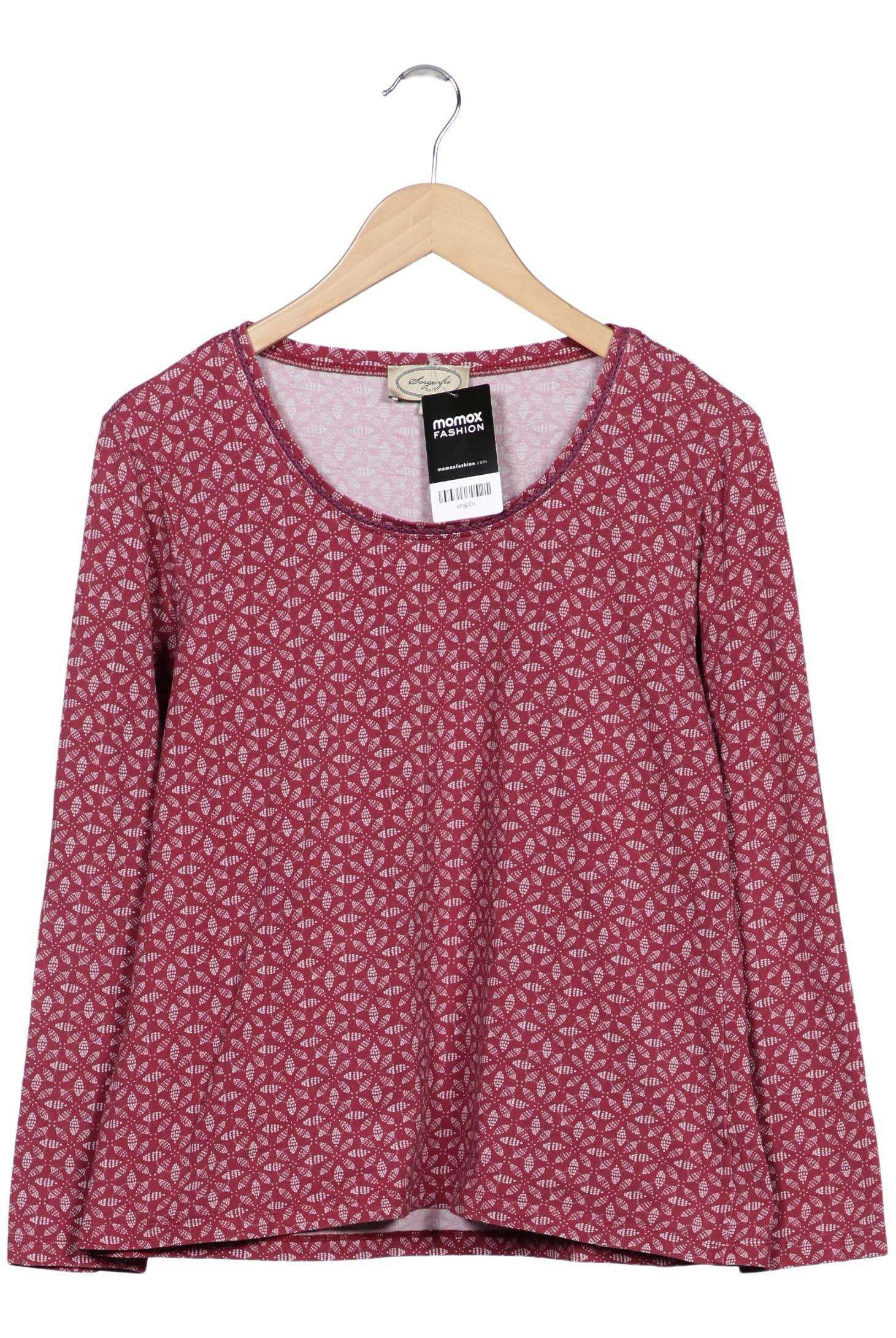 

Sorgenfri Sylt Damen Langarmshirt, rot, Gr. 44