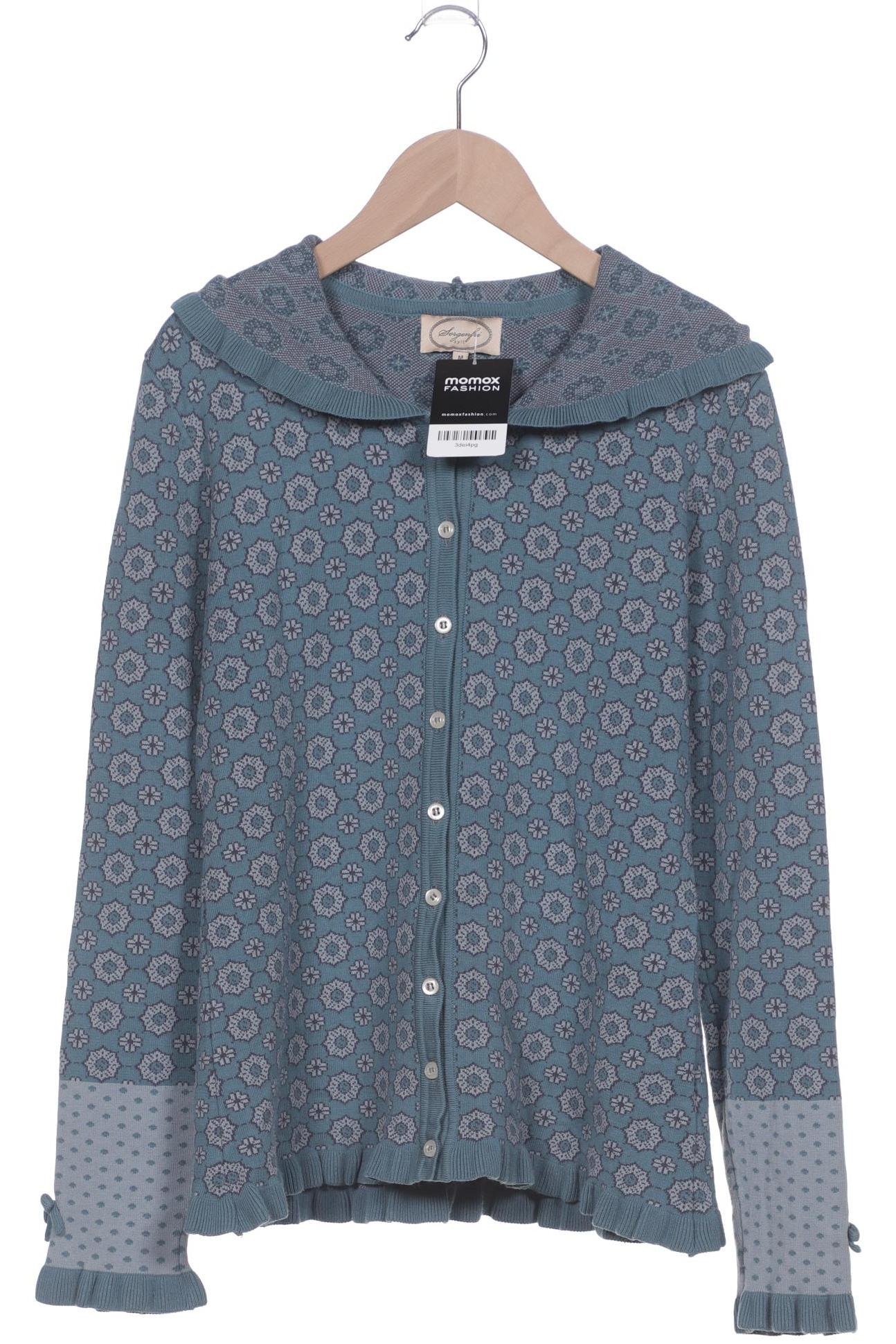 

Sorgenfri Sylt Damen Strickjacke, blau, Gr. 38