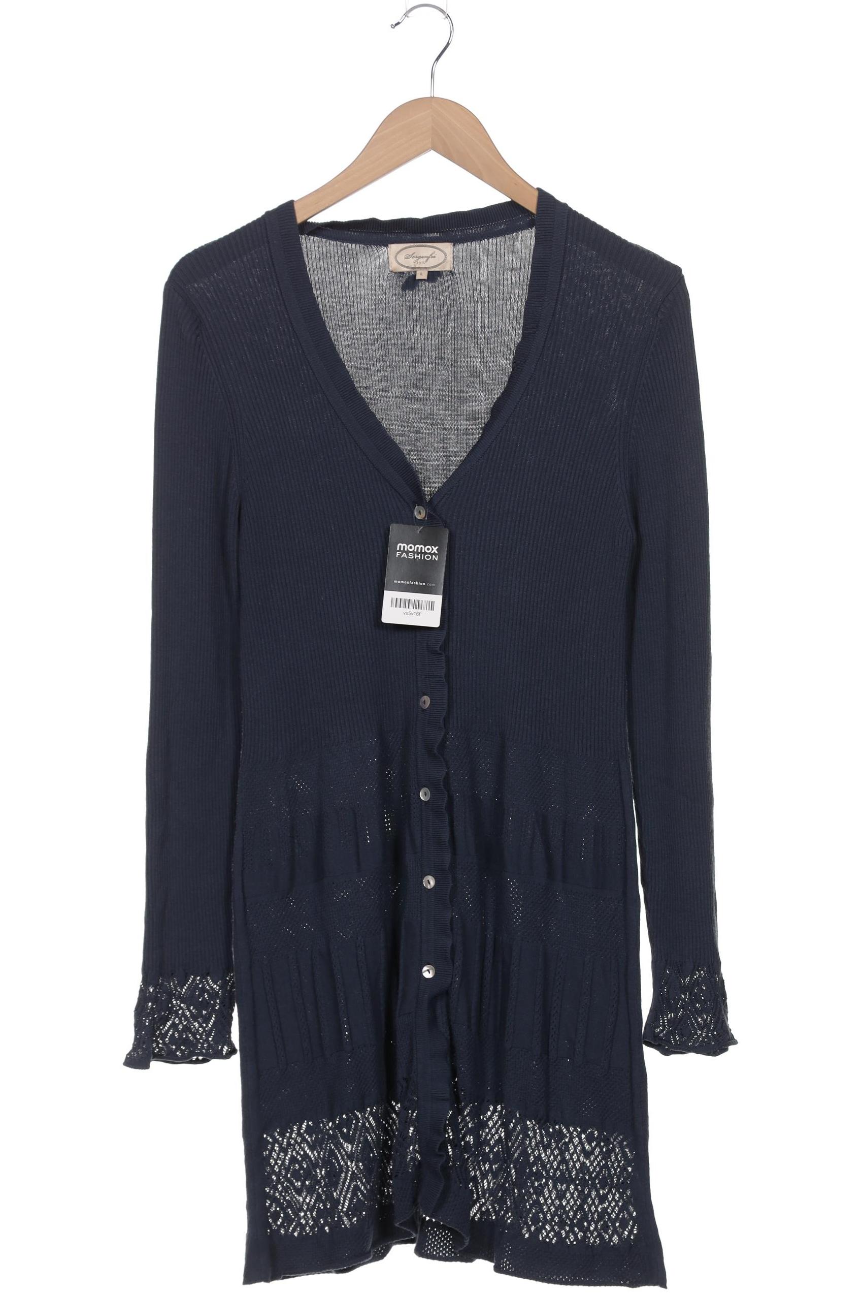 

Sorgenfri Sylt Damen Strickjacke, marineblau, Gr. 42