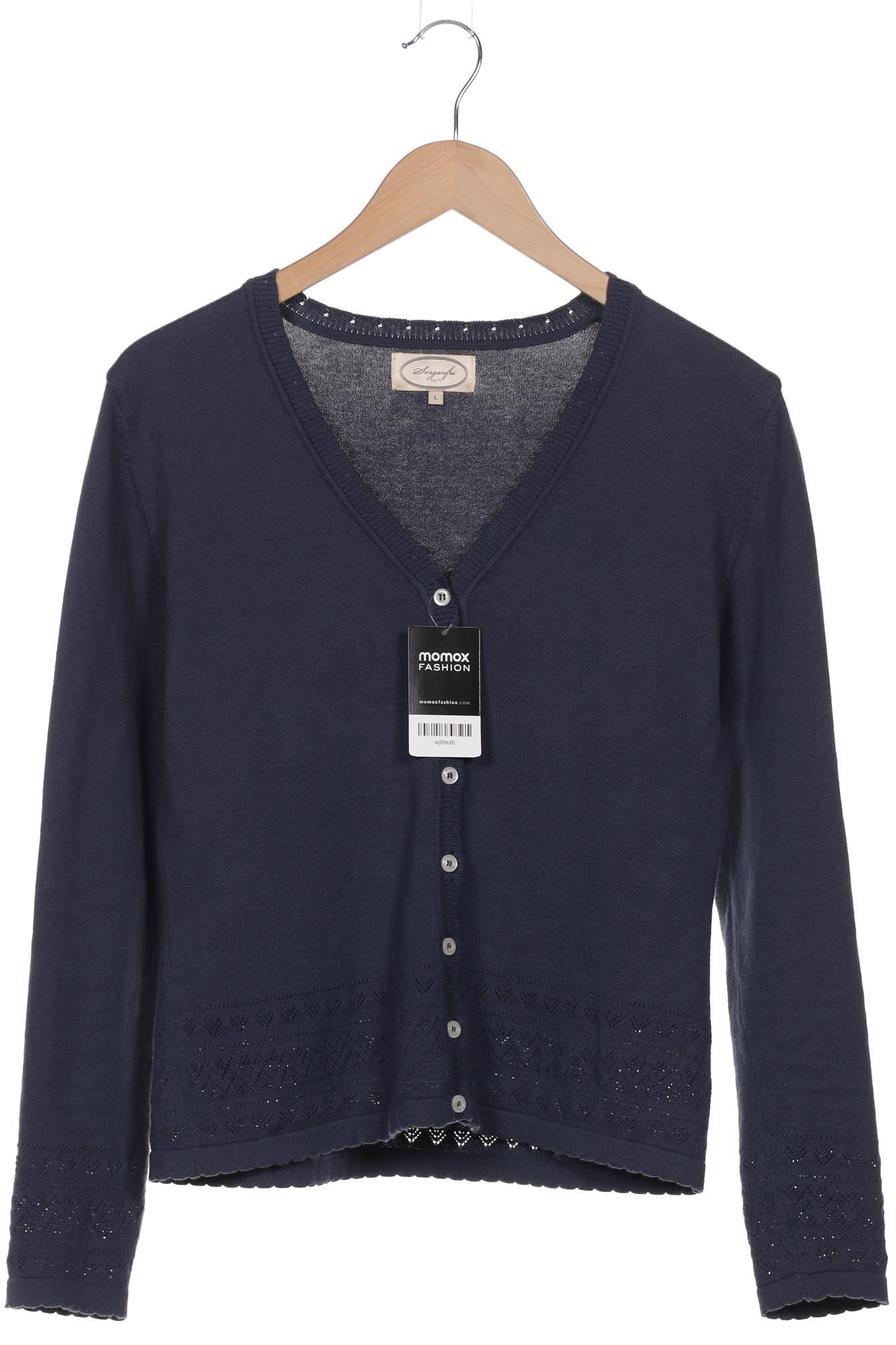 

Sorgenfri Sylt Damen Strickjacke, marineblau, Gr. 42