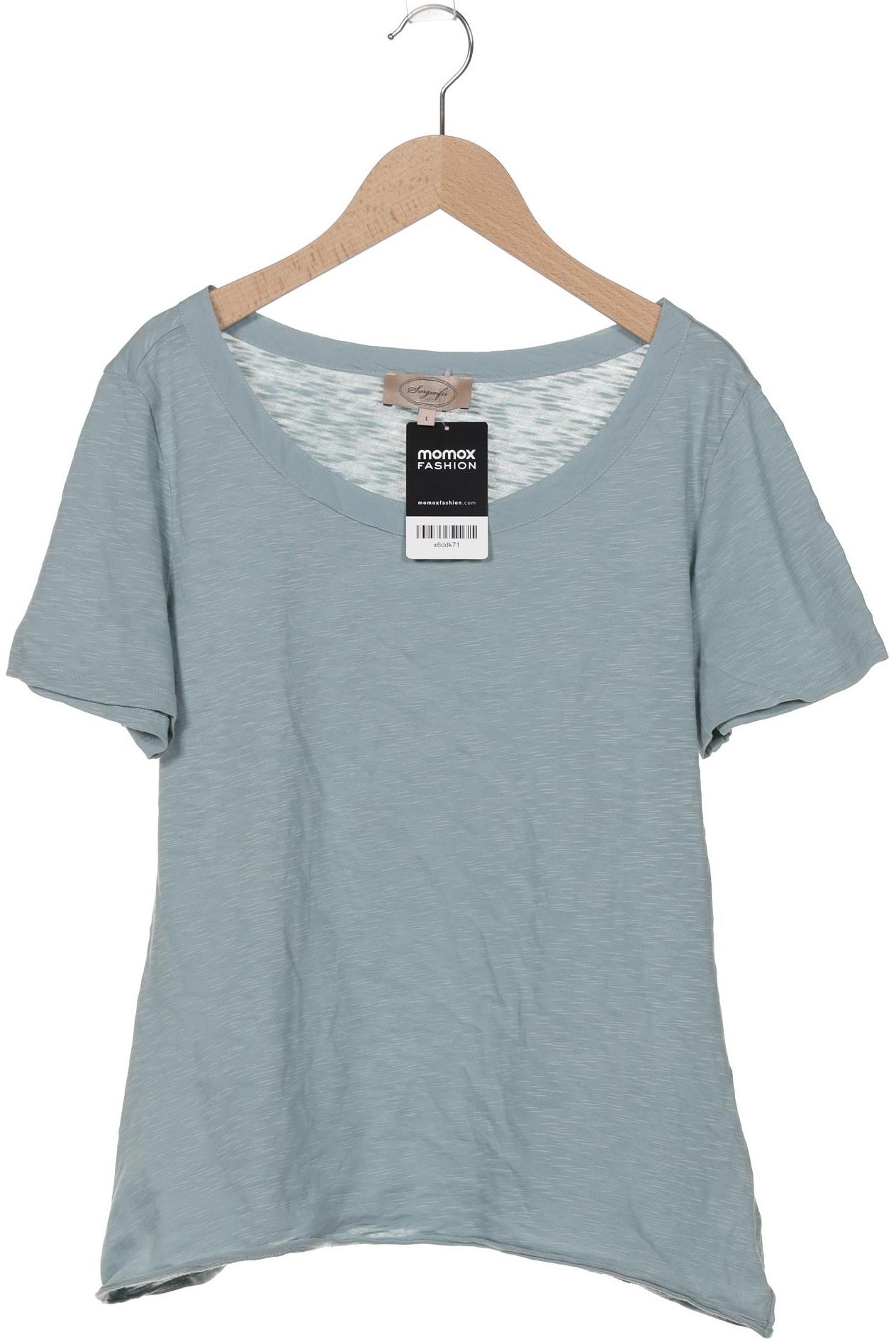 

Sorgenfri Sylt Damen T-Shirt, hellblau, Gr. 42