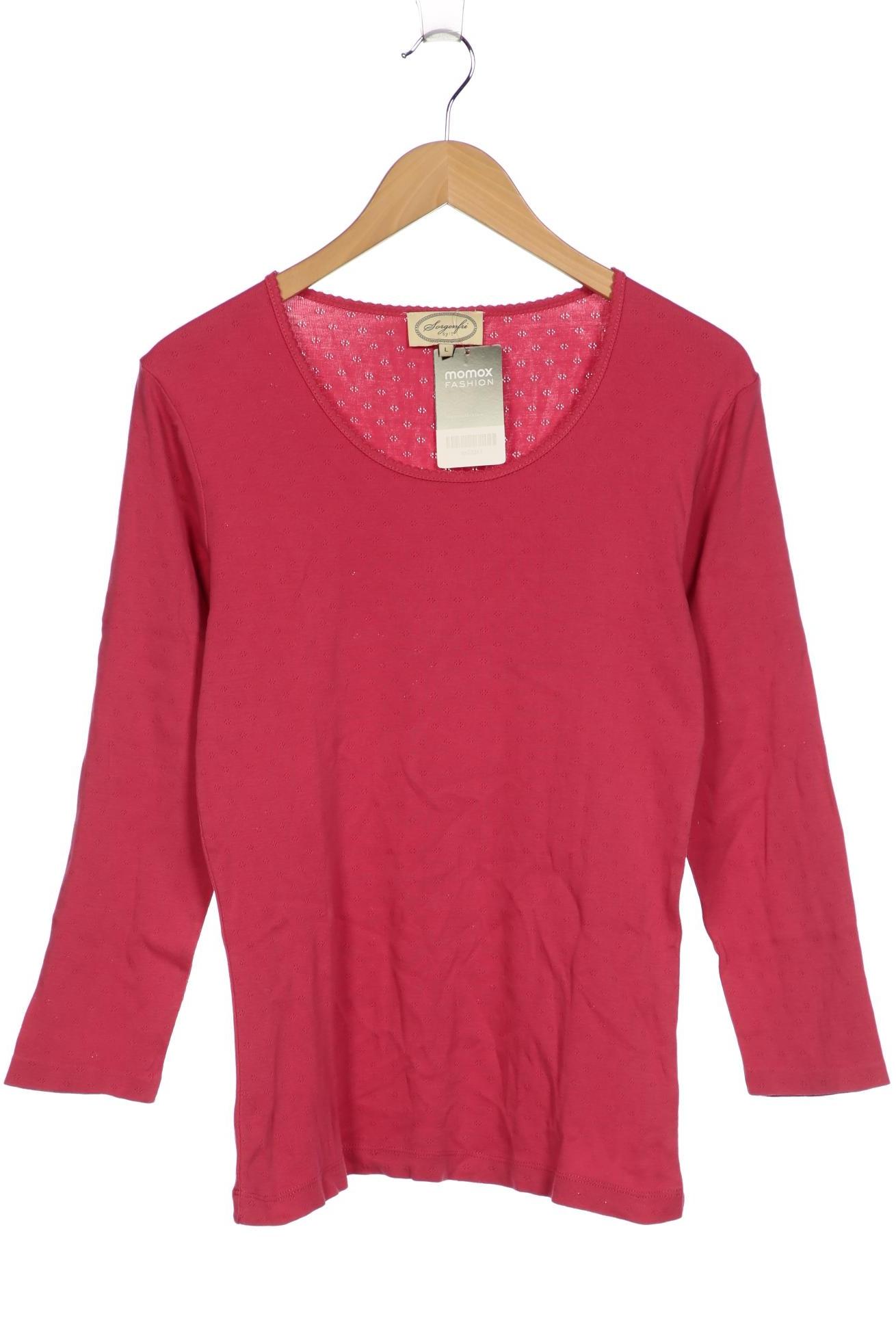 

Sorgenfri Sylt Damen Langarmshirt, pink, Gr. 42
