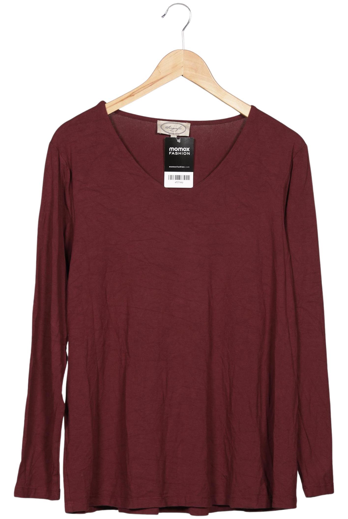 

Sorgenfri Sylt Damen Langarmshirt, bordeaux, Gr. 46