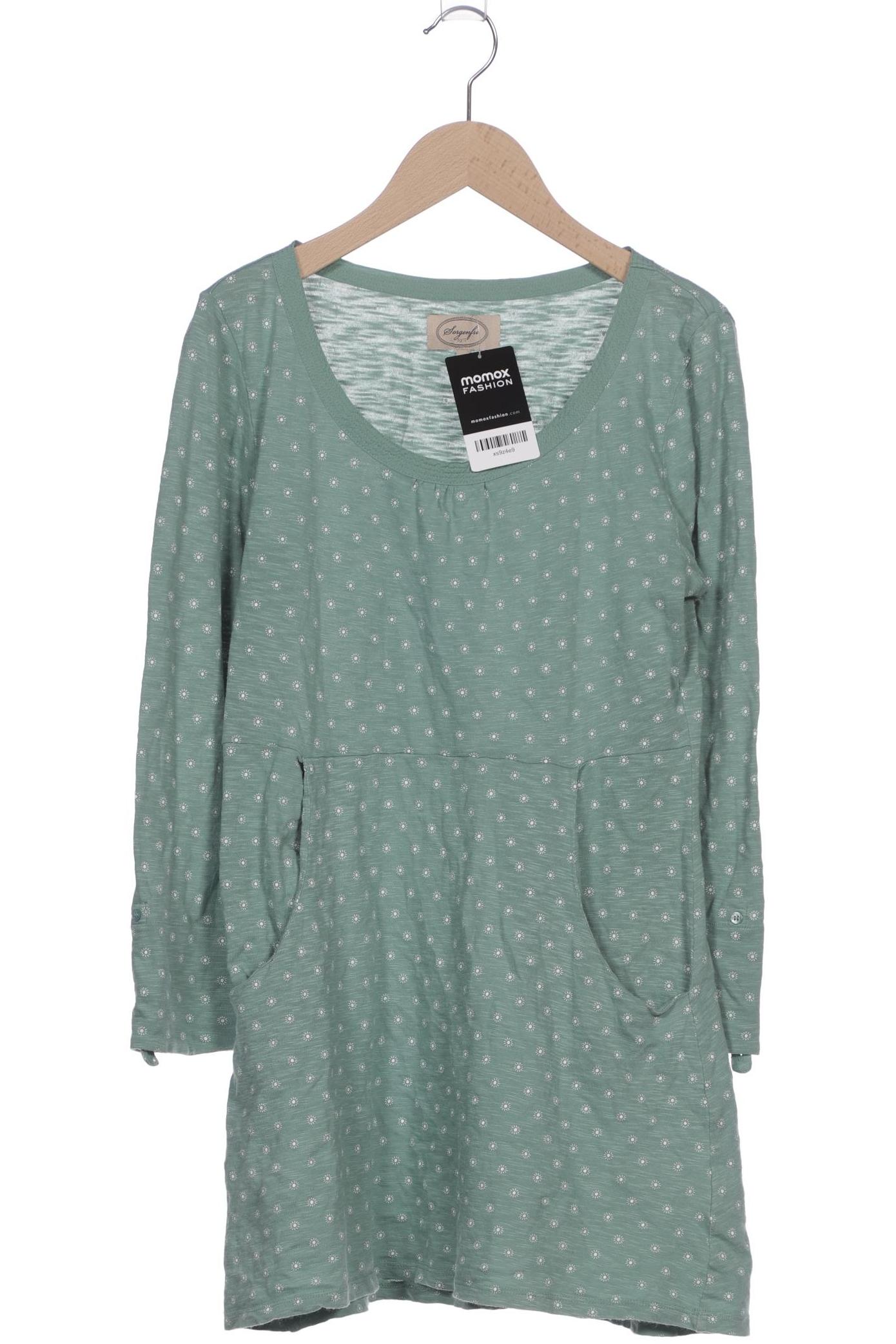 

Sorgenfri Sylt Damen Langarmshirt, grün, Gr. 38