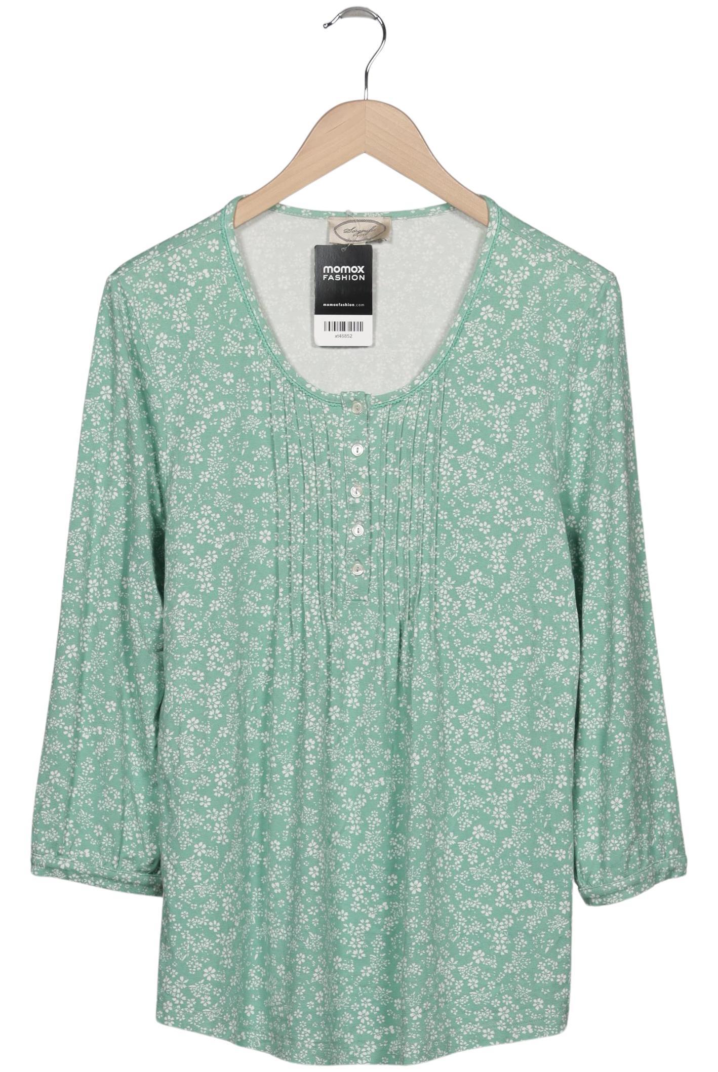 

Sorgenfri Sylt Damen Langarmshirt, hellgrün, Gr. 46