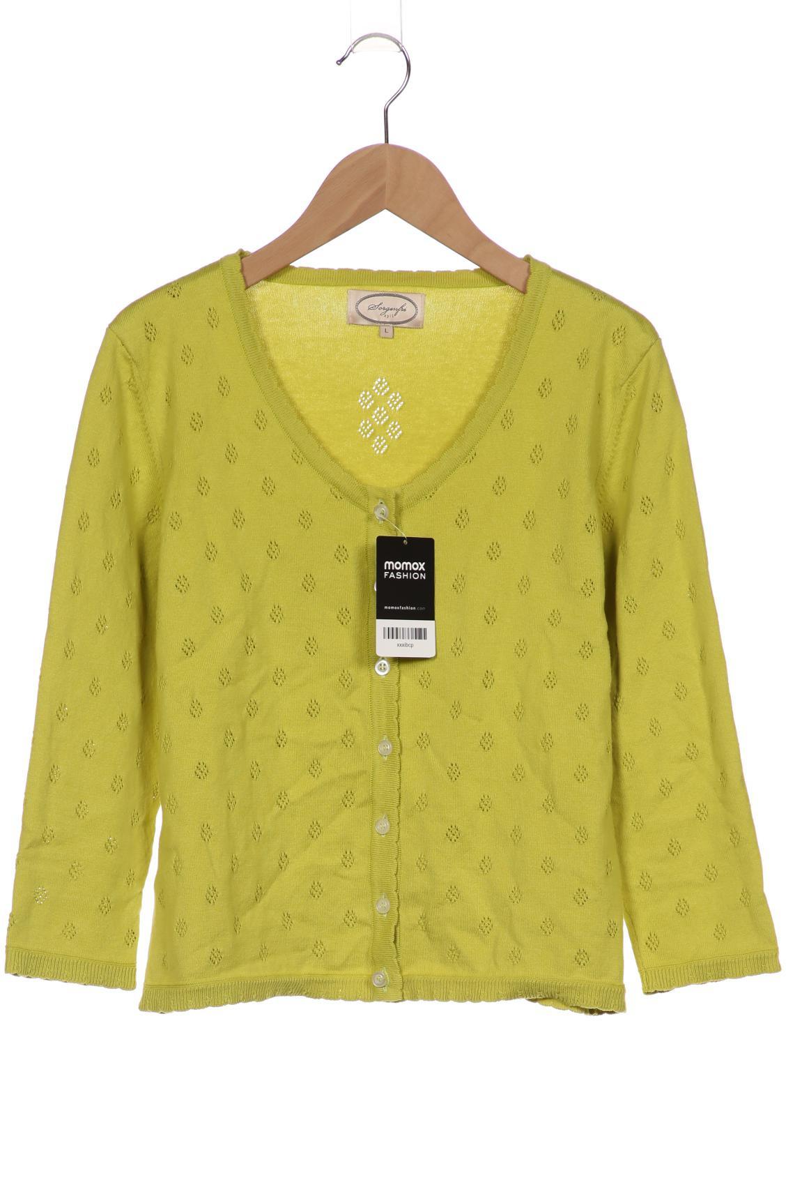 

Sorgenfri Sylt Damen Strickjacke, grün, Gr. 42