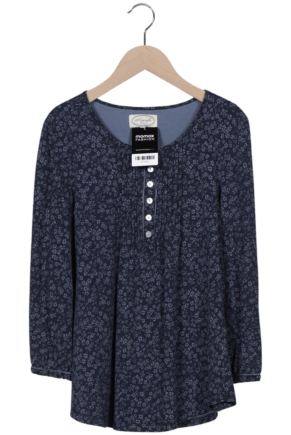 

Sorgenfri Sylt Damen Langarmshirt, marineblau, Gr. 36