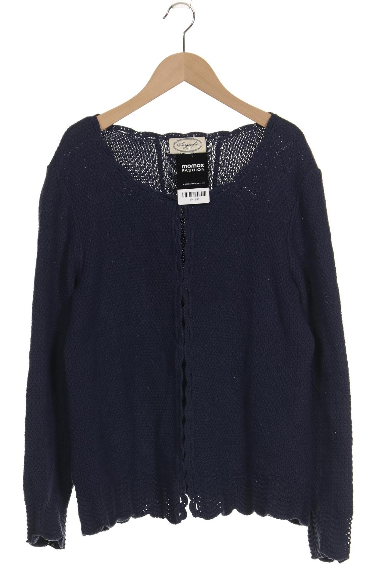 

Sorgenfri Sylt Damen Strickjacke, blau, Gr. 44