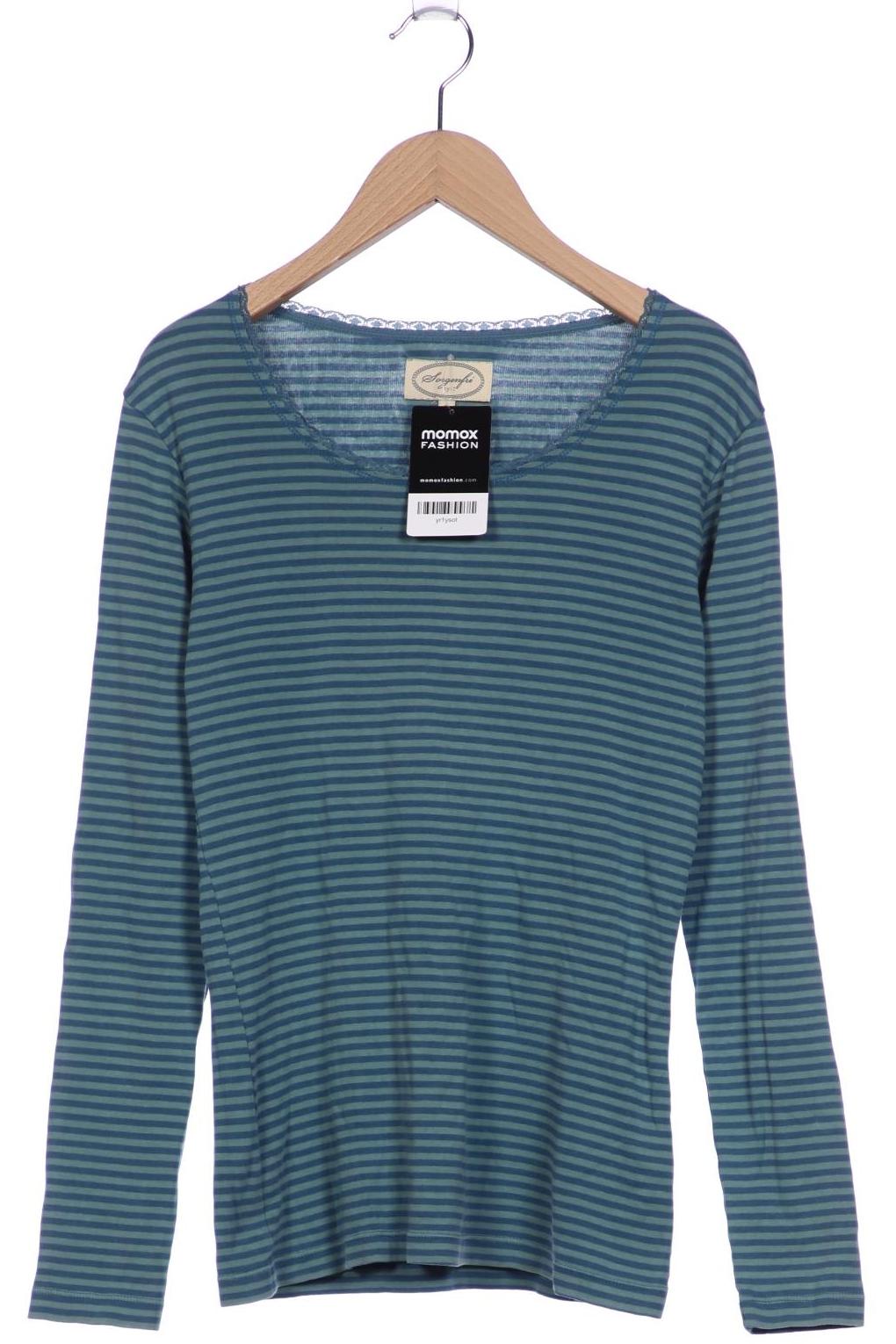 

Sorgenfri Sylt Damen Langarmshirt, türkis, Gr. 36