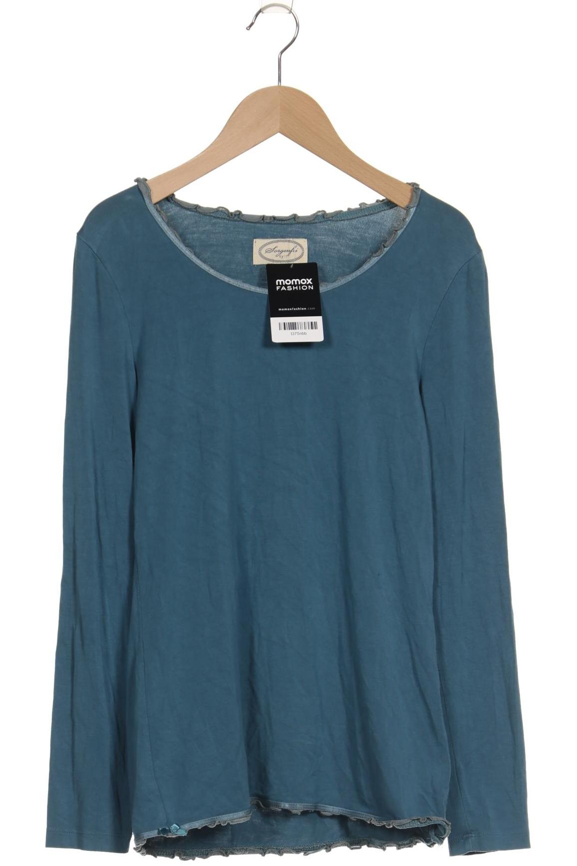 

Sorgenfri Sylt Damen Langarmshirt, blau, Gr. 38