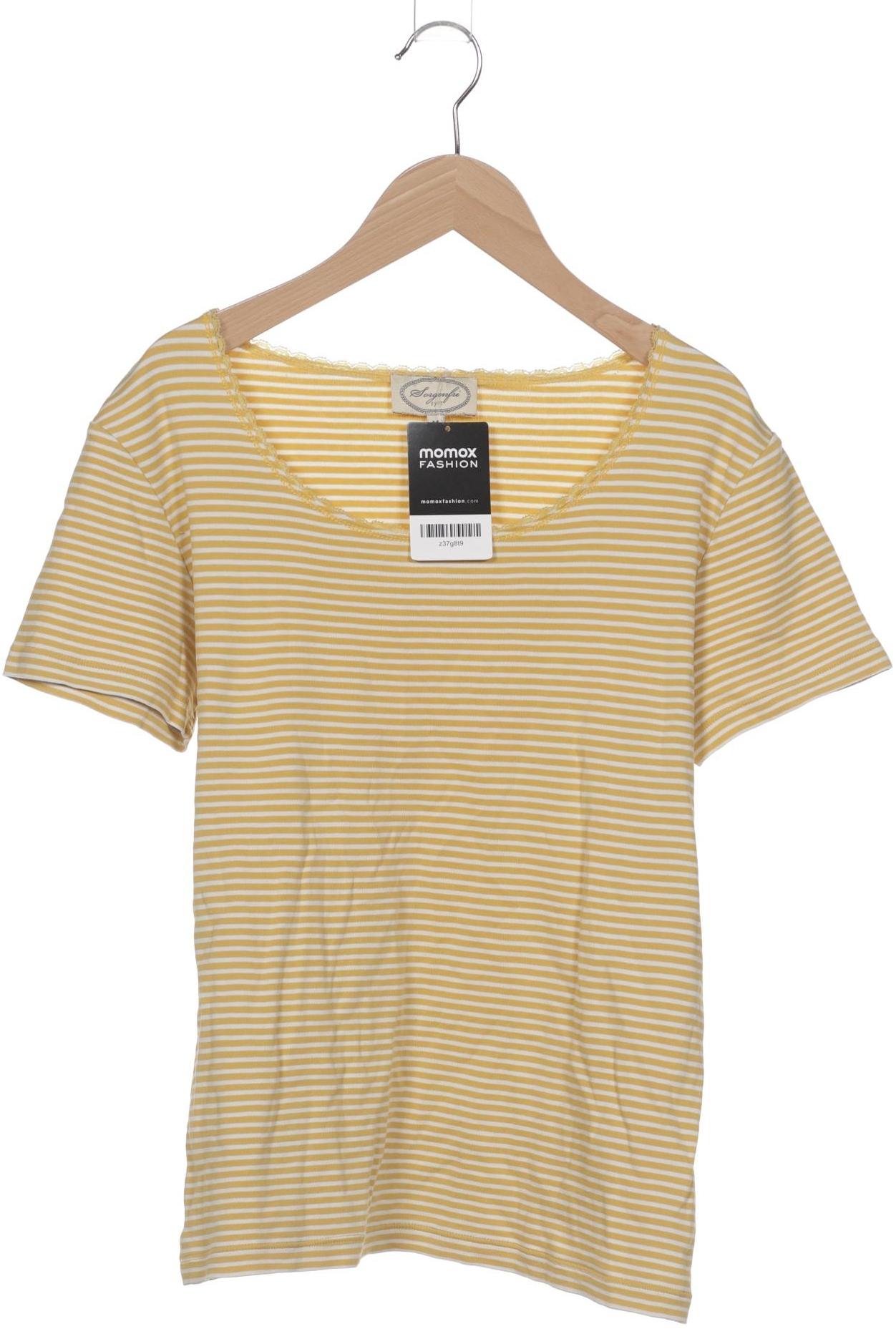 Thumbnail - Sorgenfri Sylt Damen T-Shirt, gelb, Gr. 38