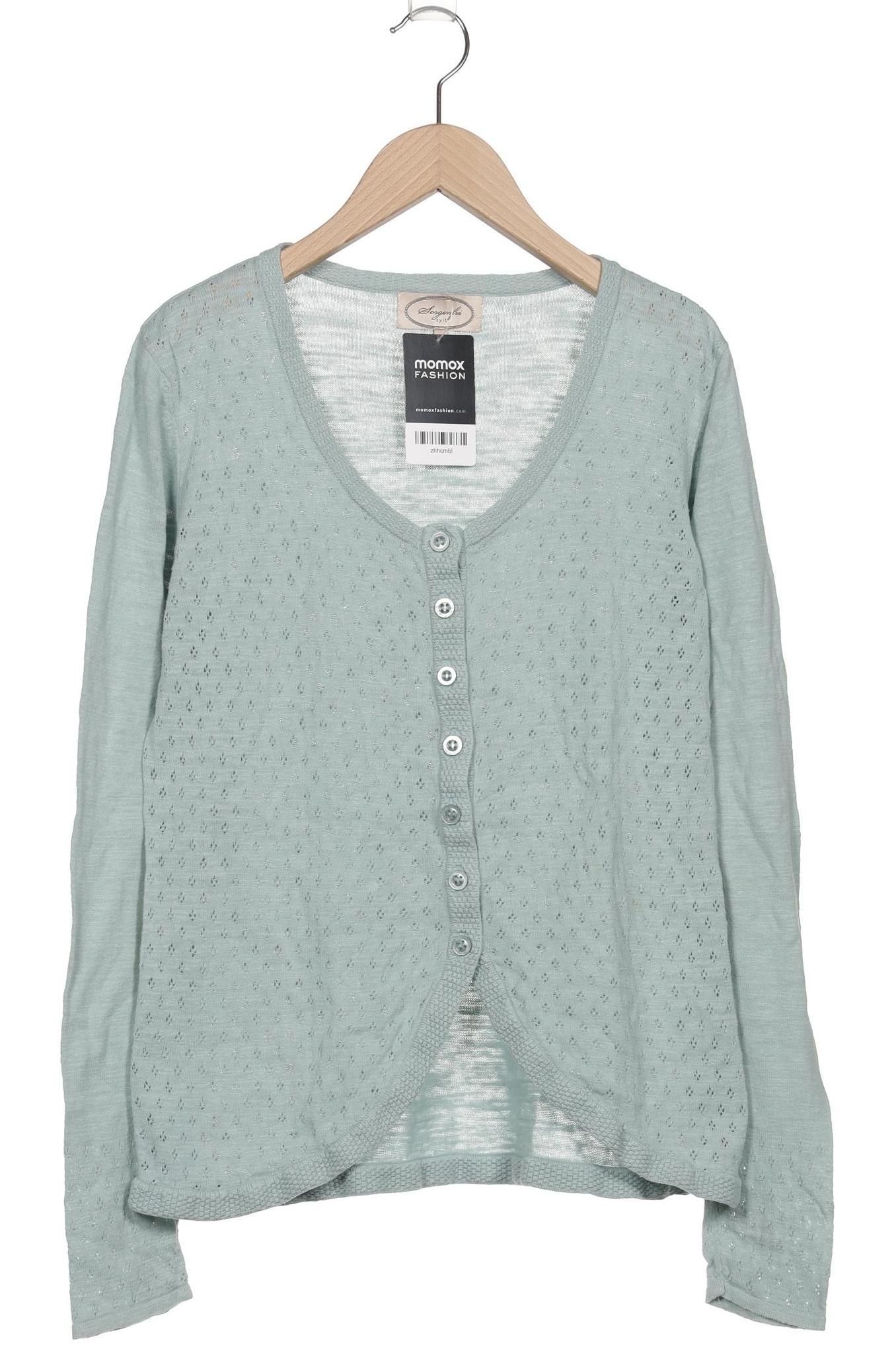 

Sorgenfri Sylt Damen Strickjacke, hellgrün, Gr. 42