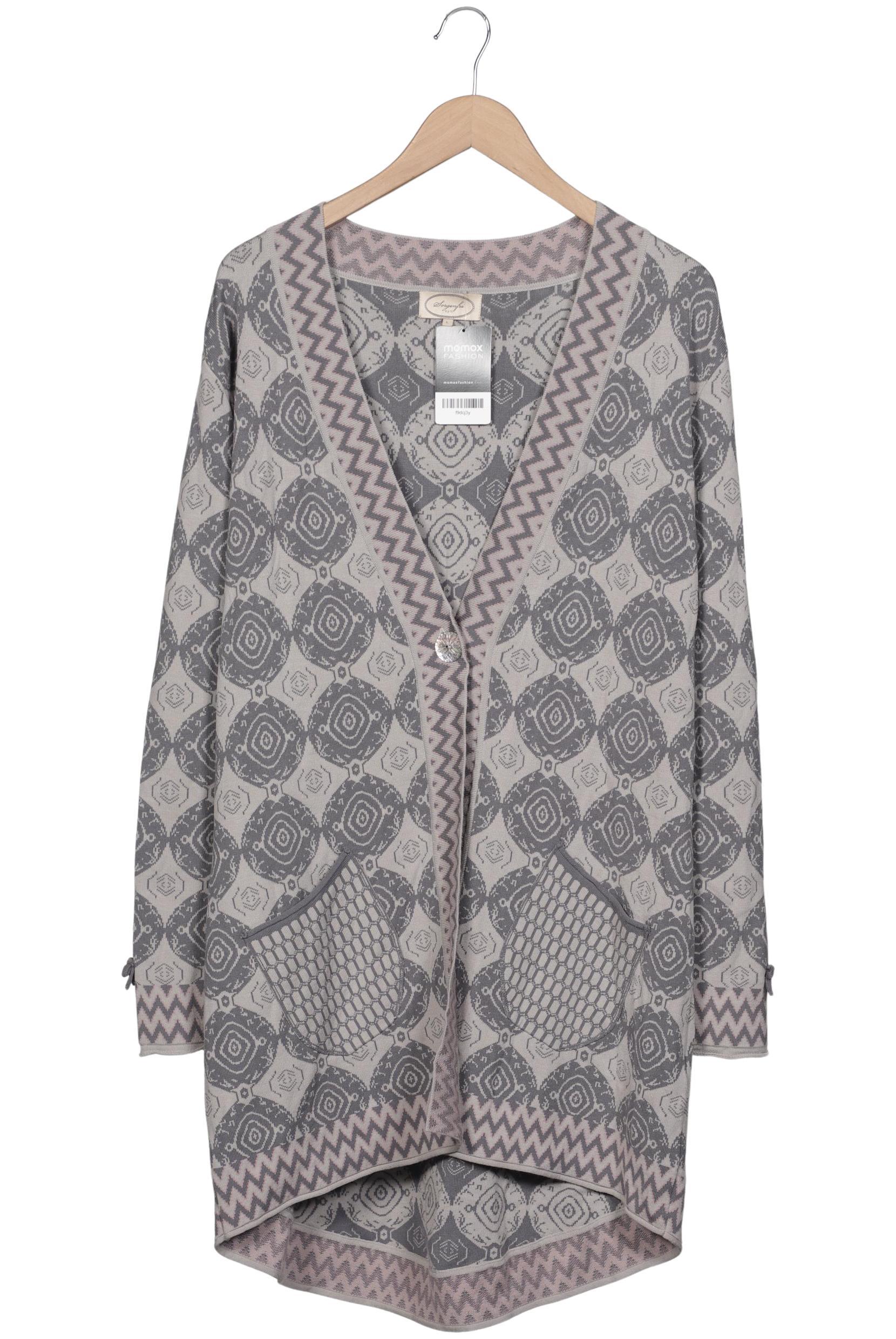 

Sorgenfri Sylt Damen Strickjacke, grau, Gr. 42