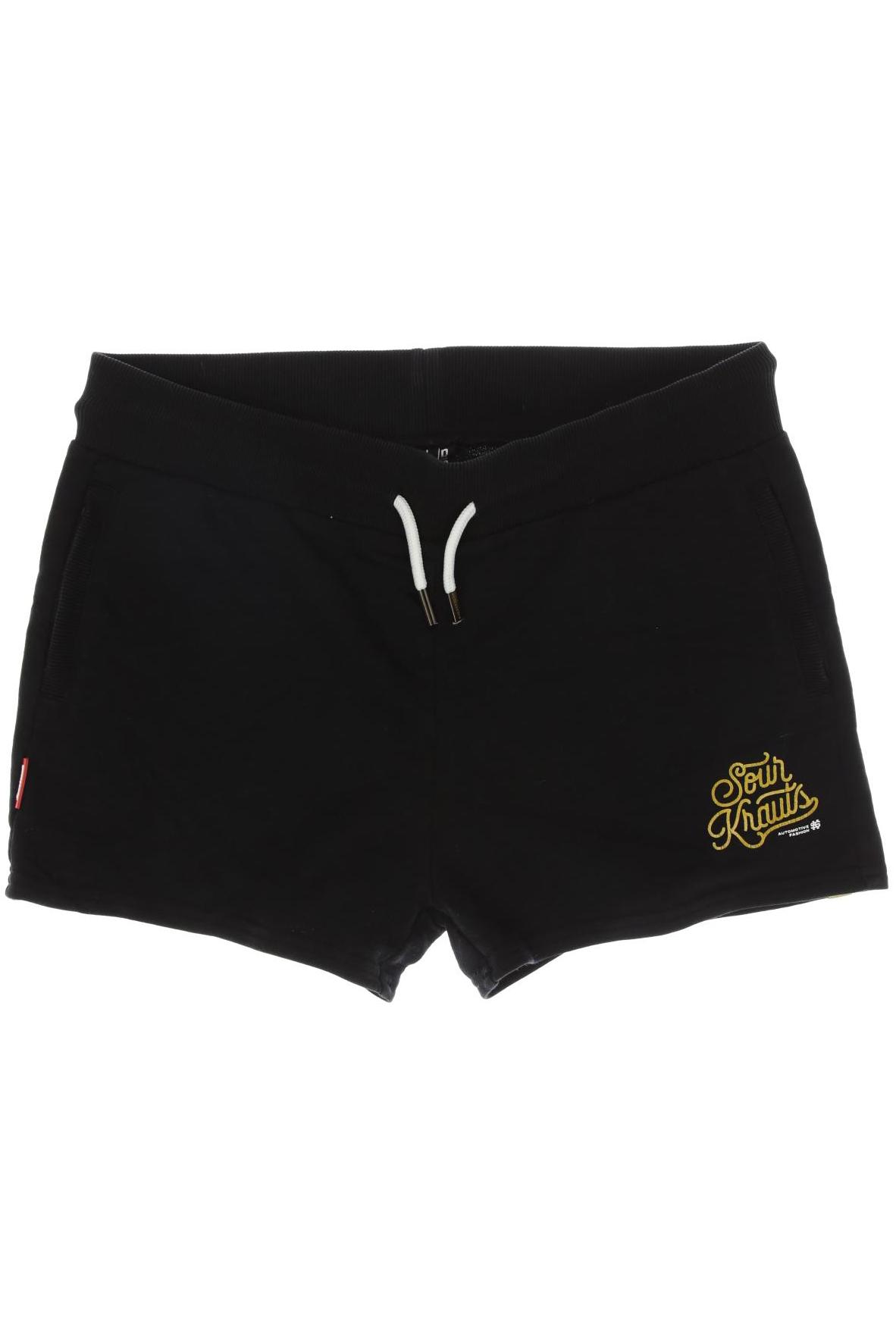 

Sourkrauts Damen Shorts, schwarz