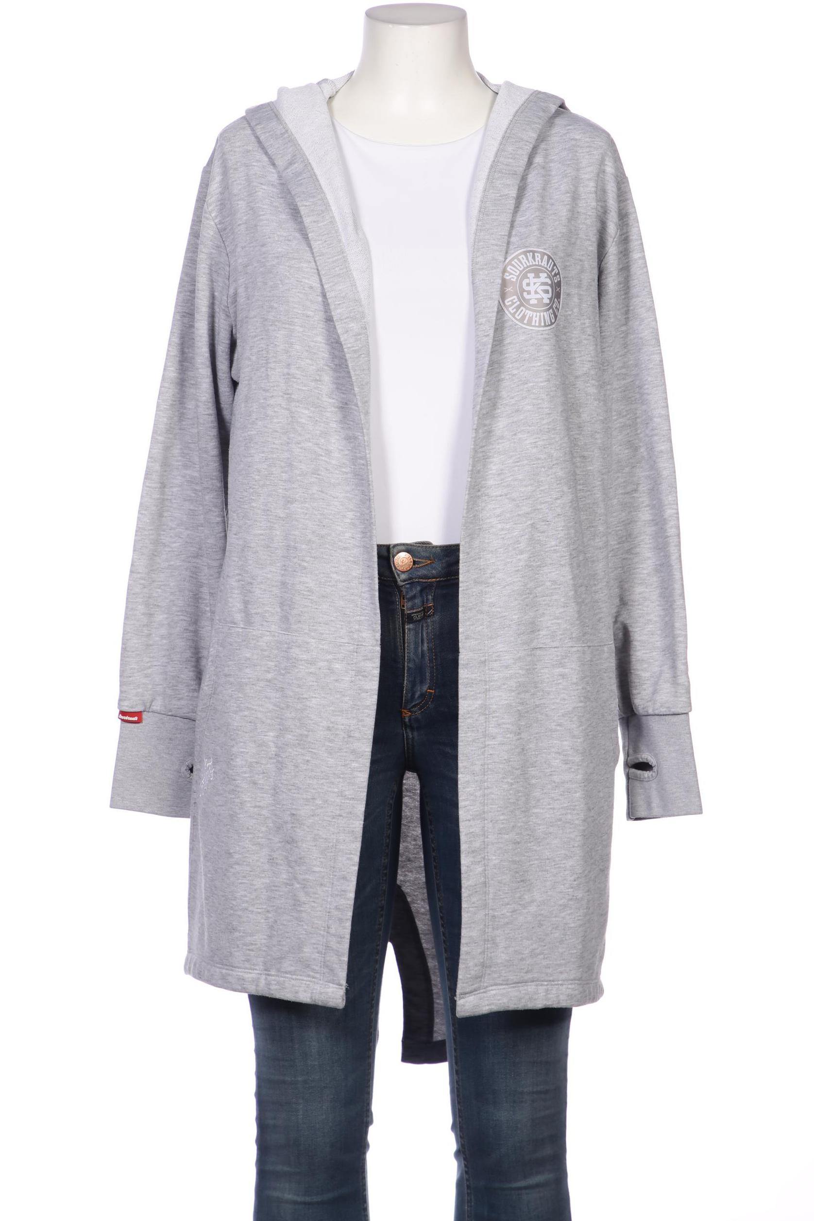 

Sourkrauts Damen Strickjacke, grau, Gr. 42
