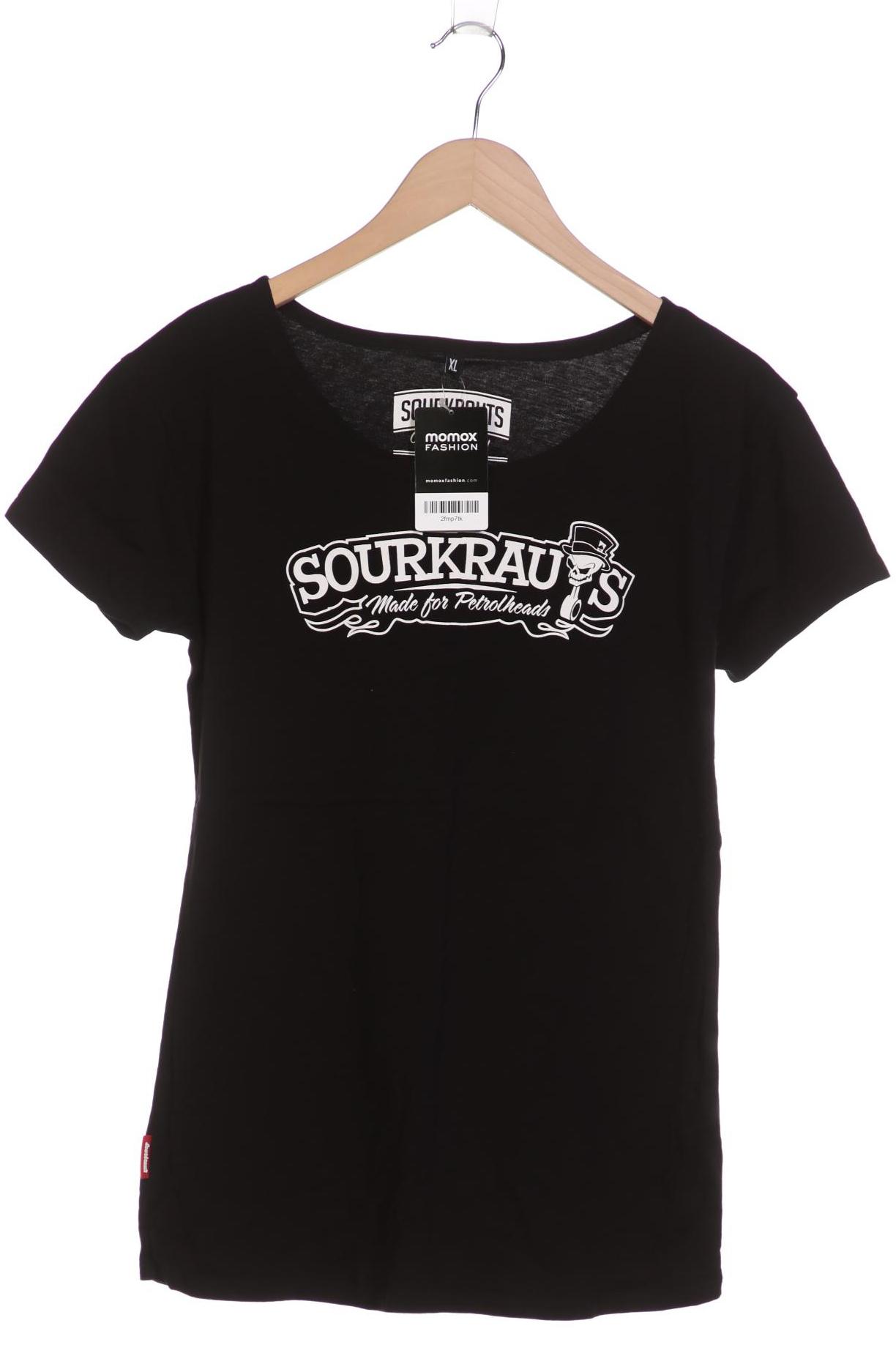 

Sourkrauts Damen T-Shirt, schwarz, Gr. 44