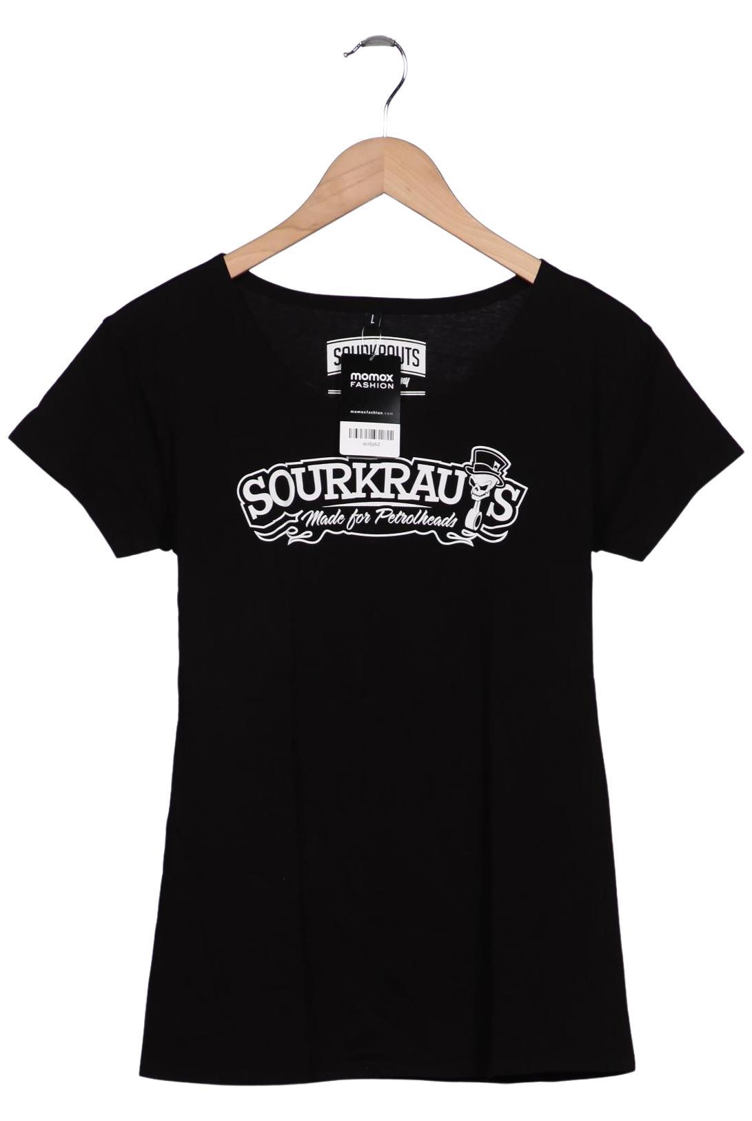 

Sourkrauts Damen T-Shirt, schwarz, Gr. 42