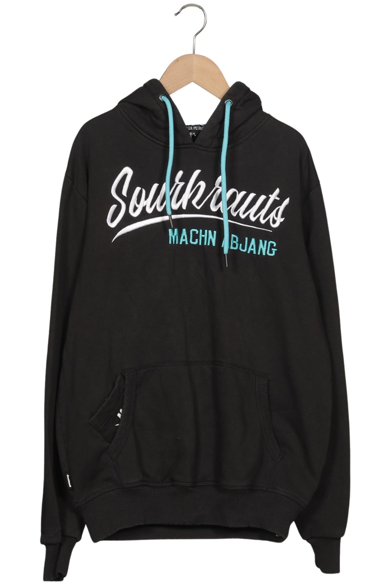 Thumbnail - Sourkrauts Herren Kapuzenpullover, schwarz, Gr. 46