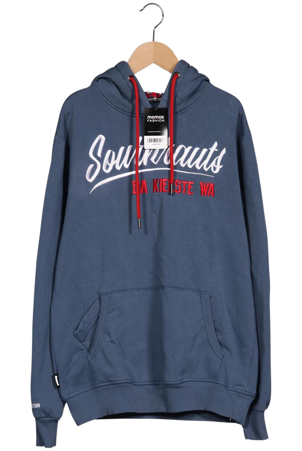

Sourkrauts Herren Kapuzenpullover, blau, Gr. 46