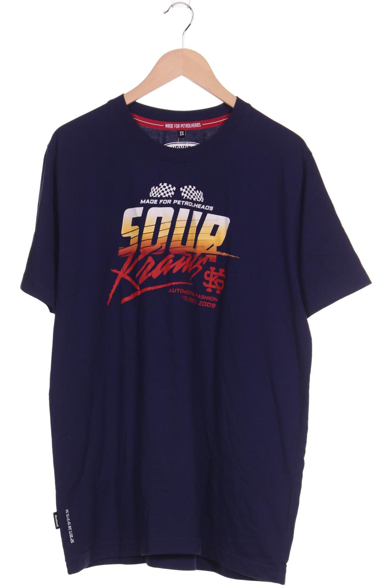 

Sourkrauts Herren T-Shirt, marineblau