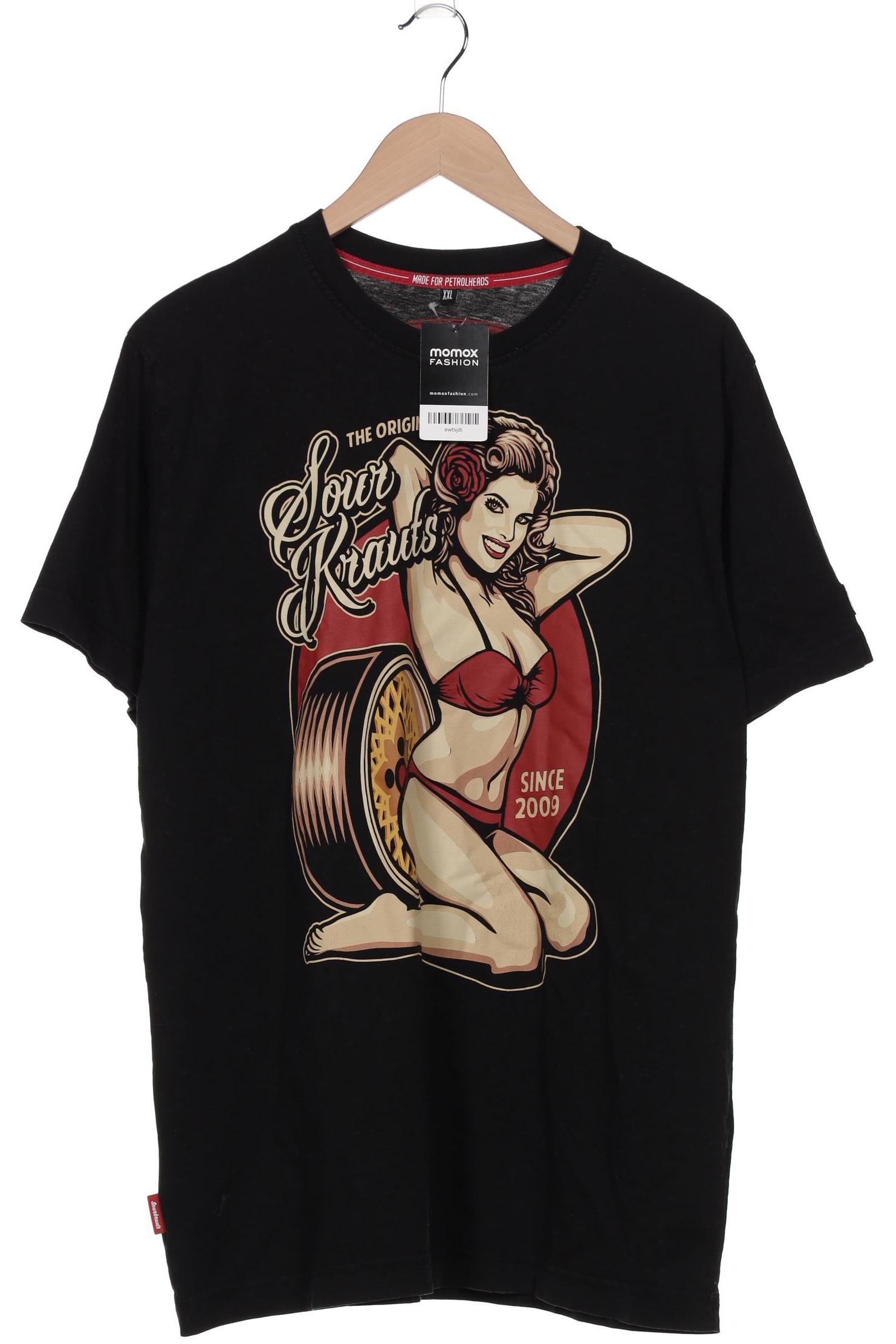 

Sourkrauts Herren T-Shirt, schwarz
