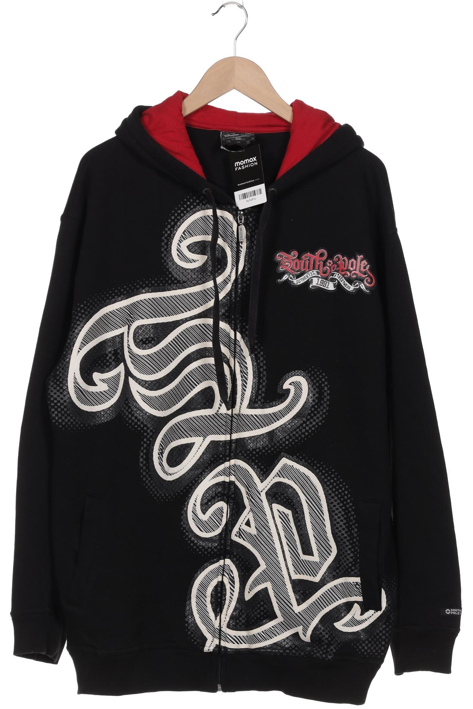 Thumbnail - Southpole Herren Kapuzenpullover, schwarz, Gr. 56