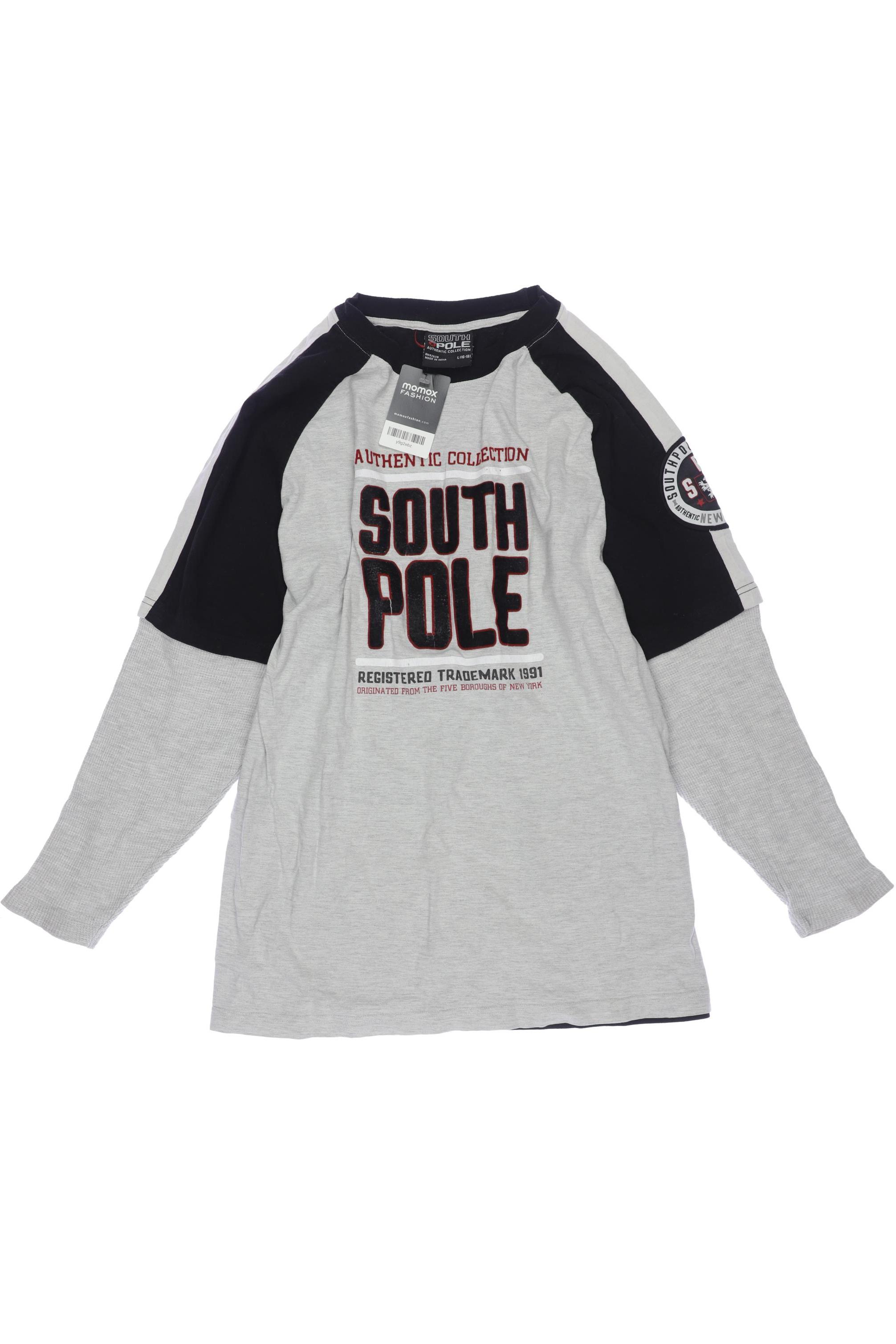 

Southpole Herren Langarmshirt, grau, Gr. 52