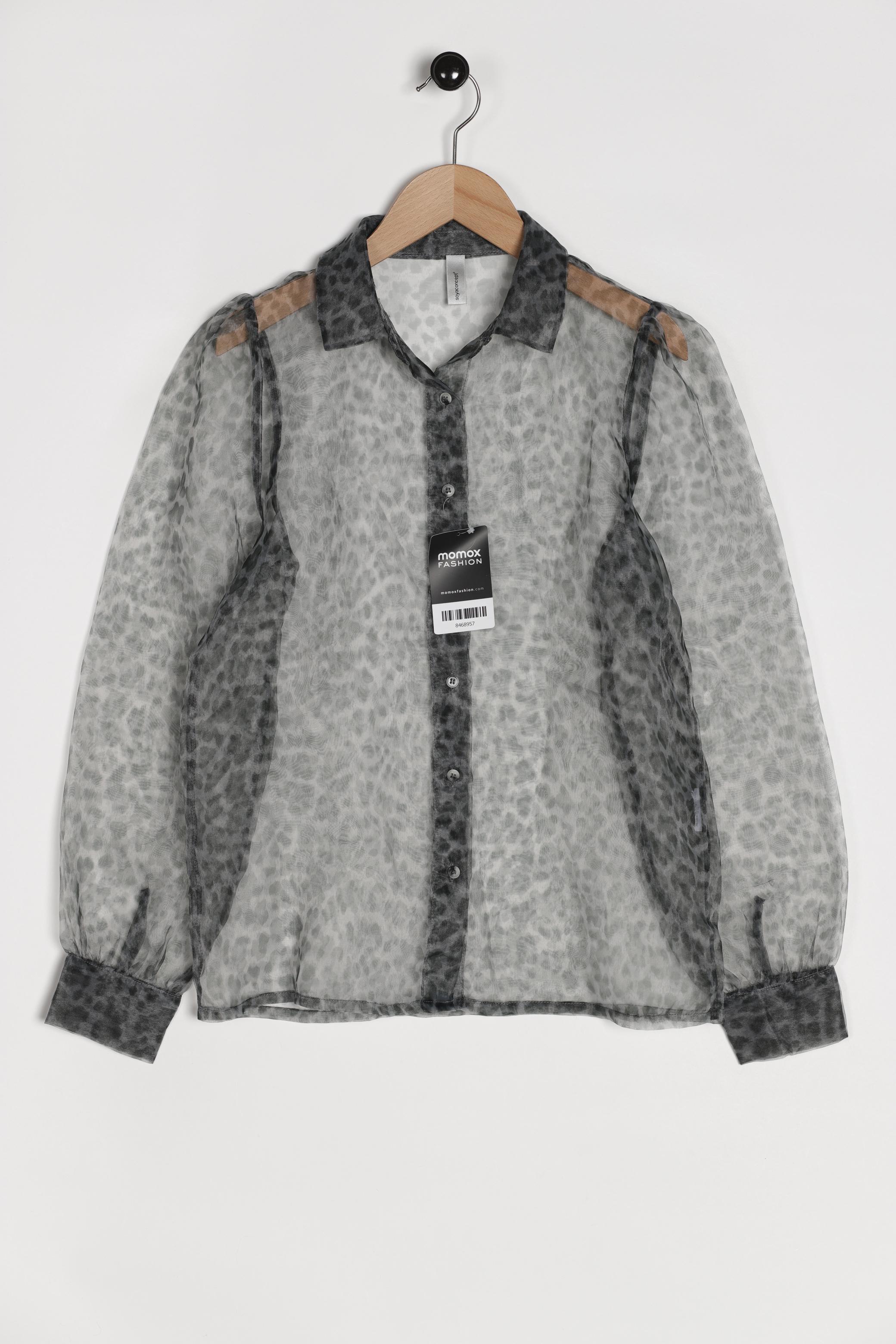 

soyaconcept Damen Bluse, grün, Gr. 34