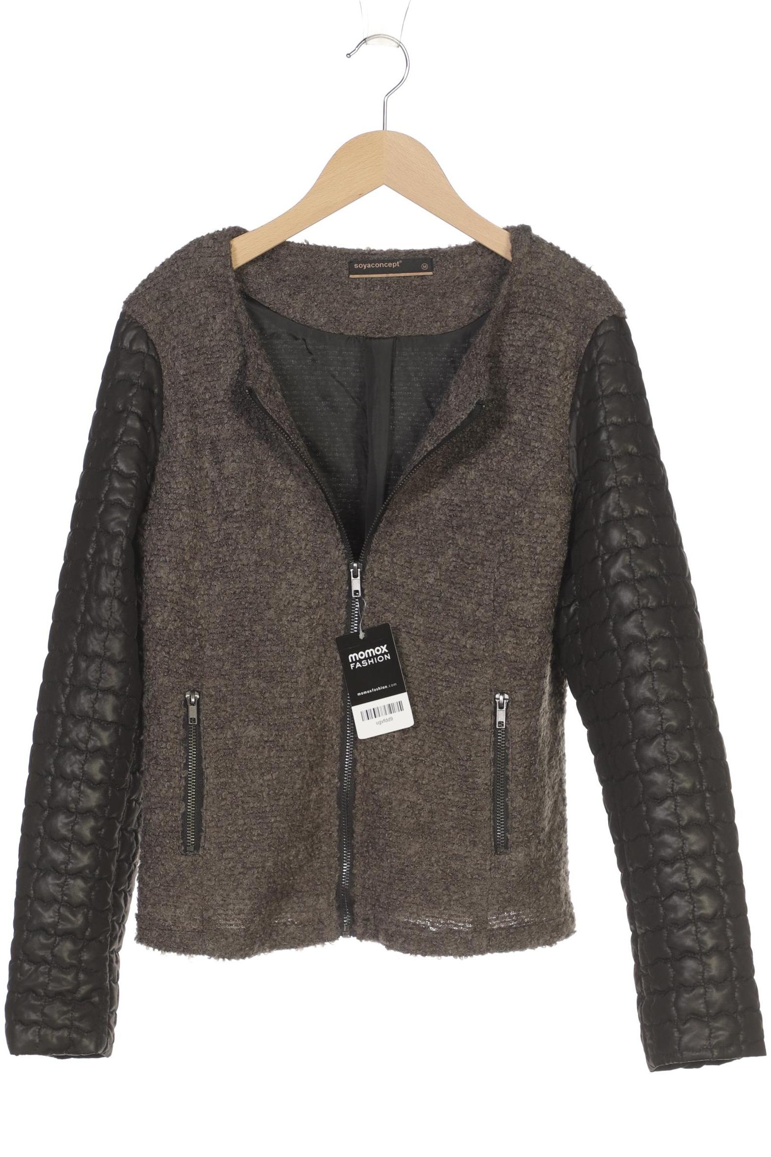

soyaconcept Damen Jacke, grün, Gr. 38