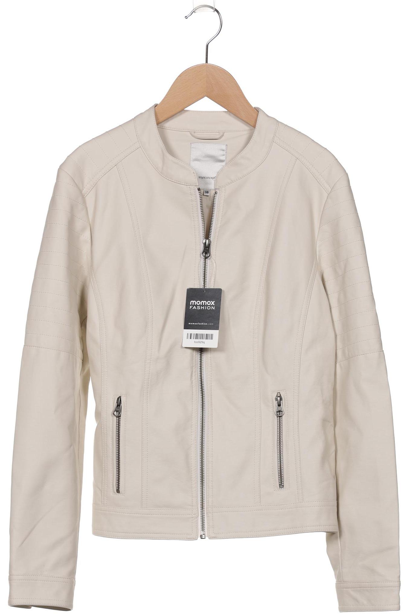 

soyaconcept Damen Jacke, cremeweiß, Gr. 38