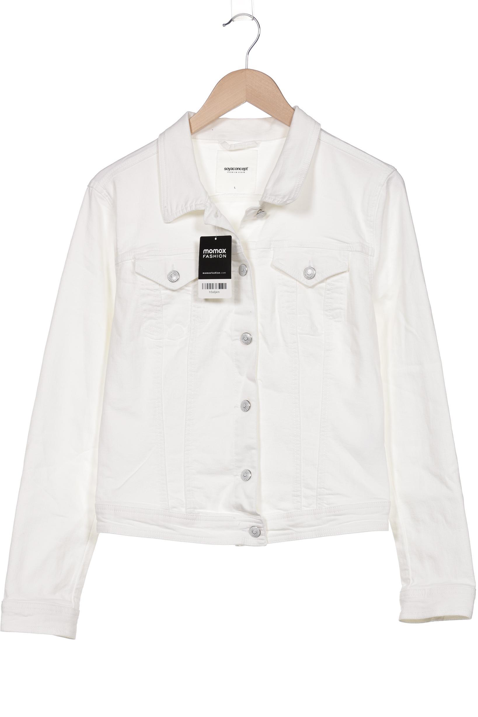 

soyaconcept Damen Jacke, weiß, Gr. 42