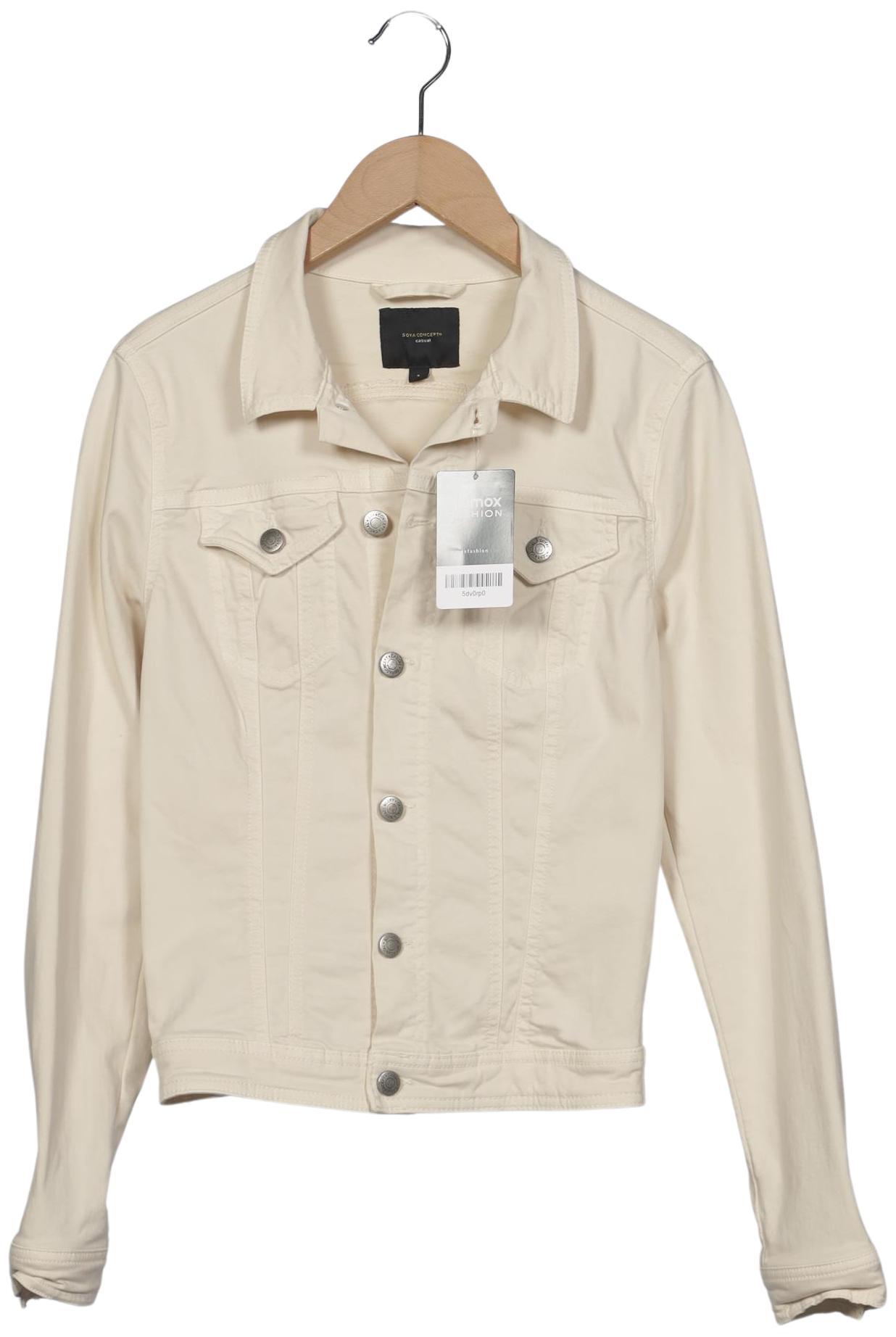 

soyaconcept Damen Jacke, cremeweiß, Gr. 36