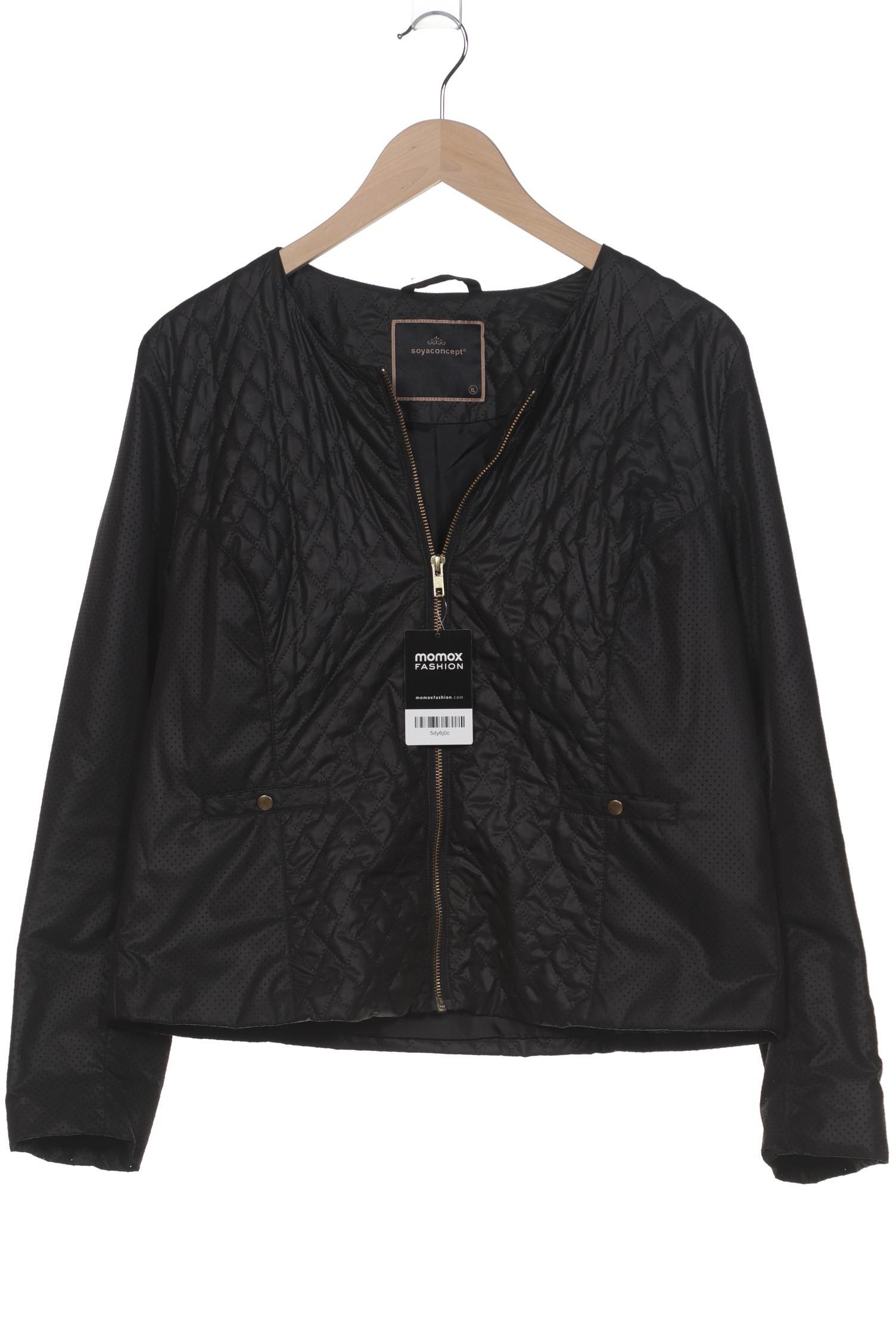 

soyaconcept Damen Jacke, schwarz, Gr. 44