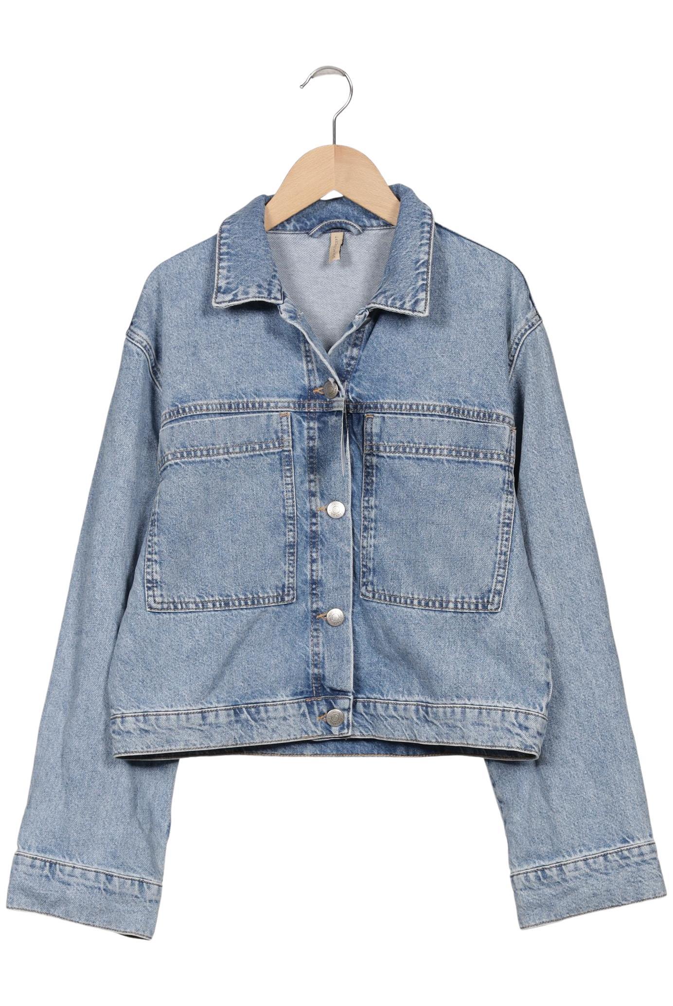 

soyaconcept Damen Jacke, hellblau, Gr. 38