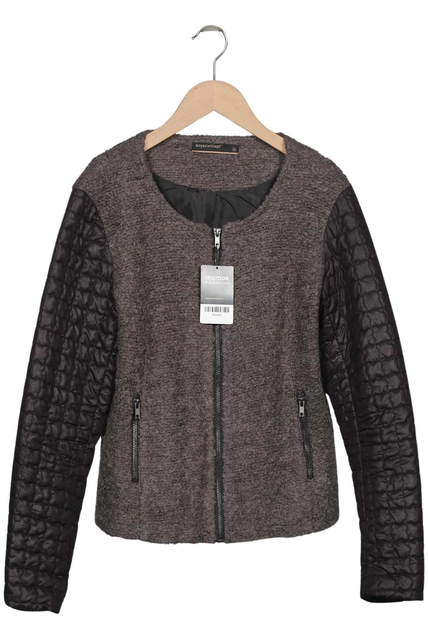 

soyaconcept Damen Jacke, grün, Gr. 38