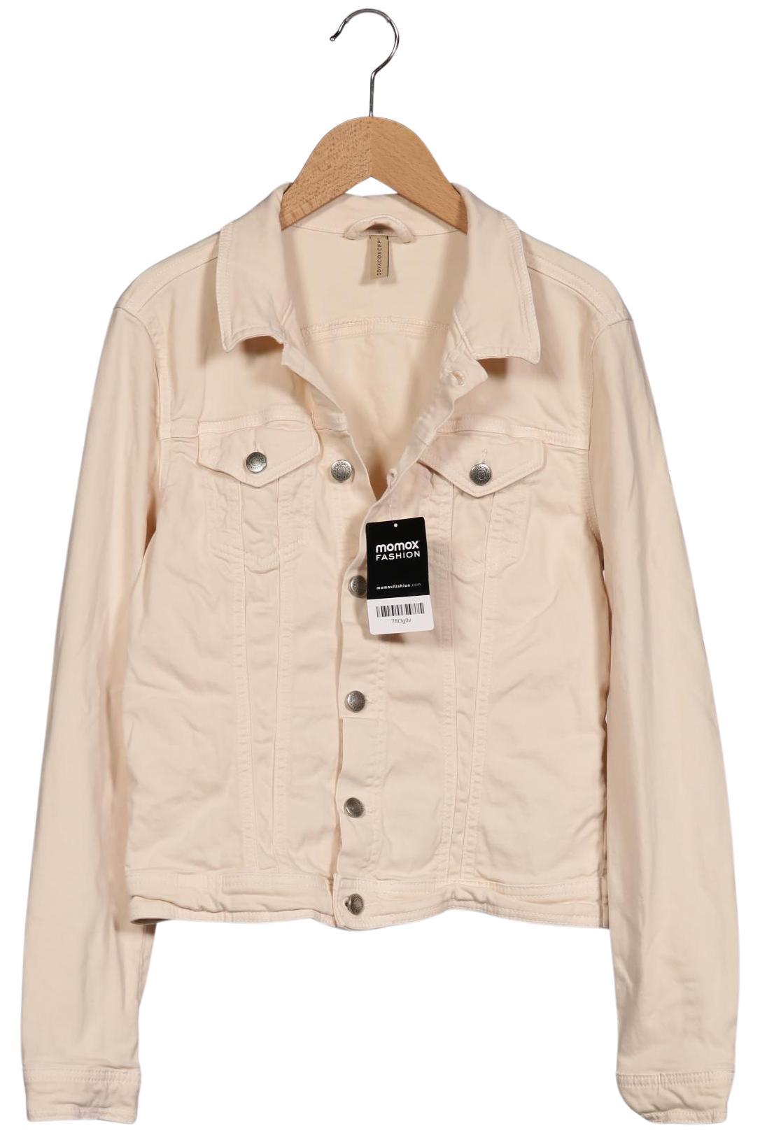 

soyaconcept Damen Jacke, cremeweiß, Gr. 38