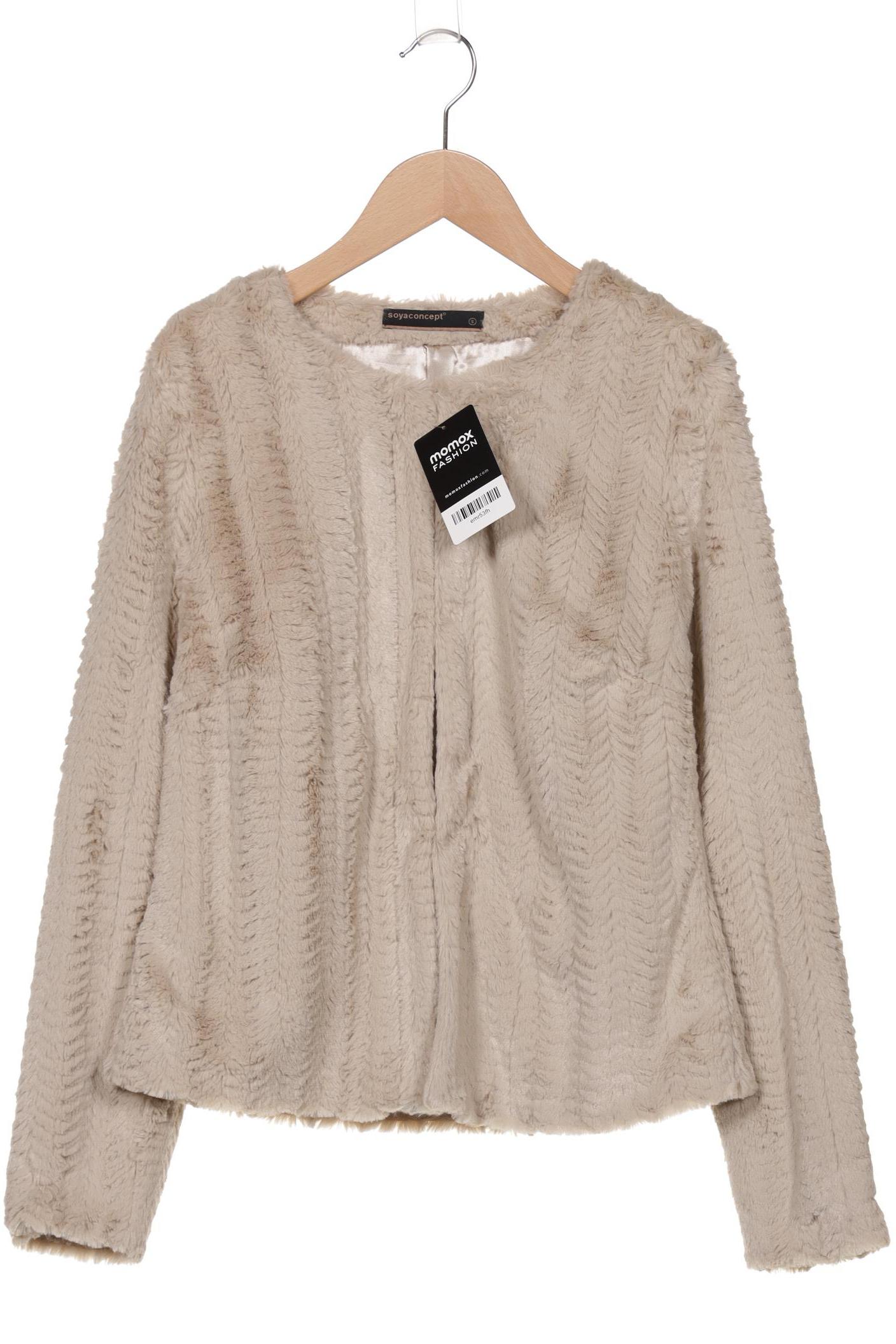 

soyaconcept Damen Jacke, beige, Gr. 36