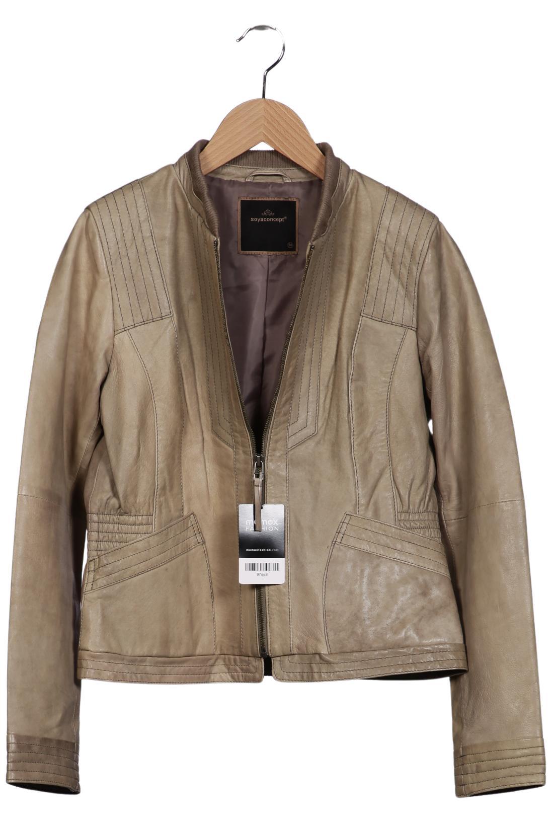 

soyaconcept Damen Jacke, beige, Gr. 38