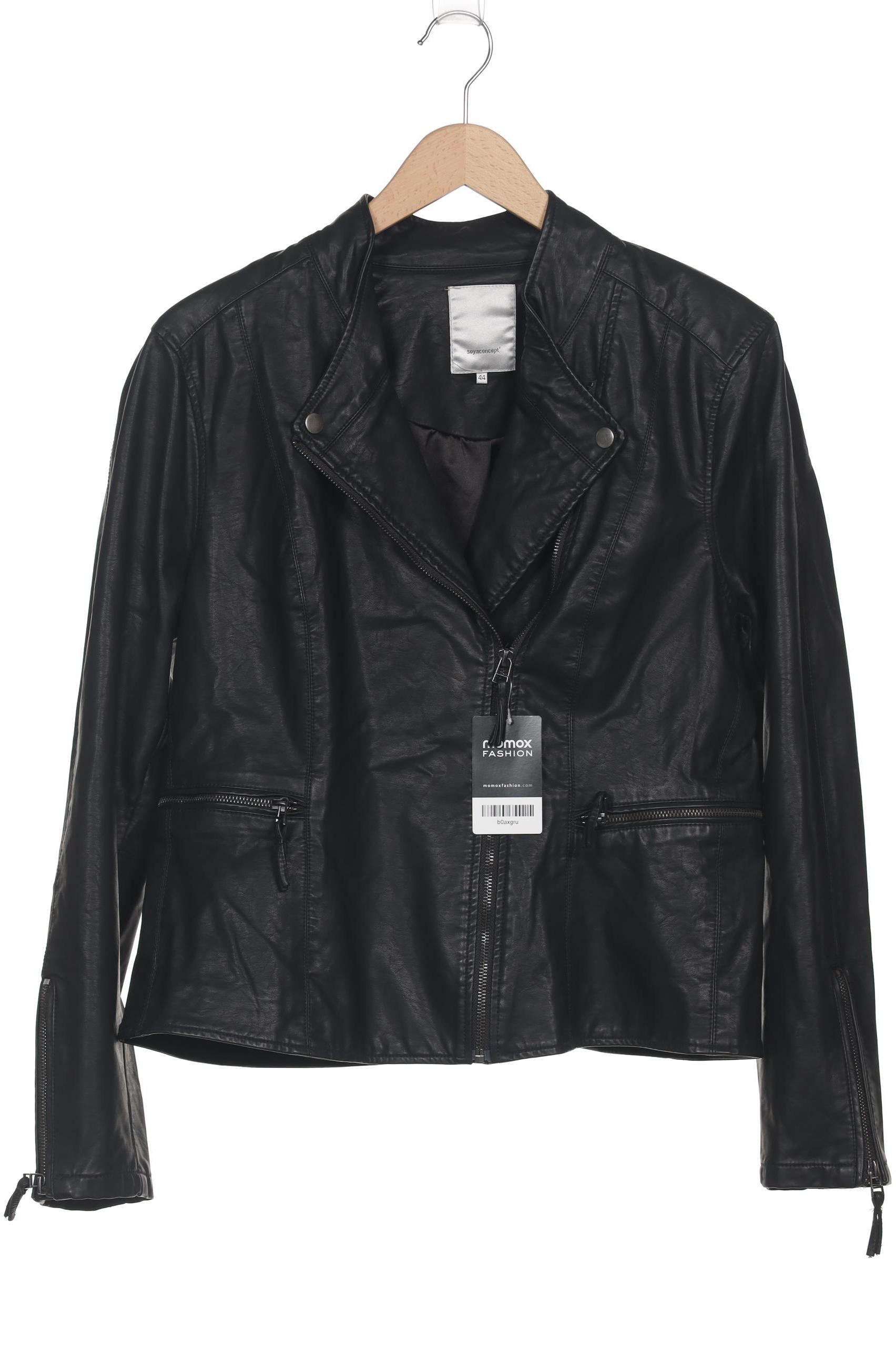 

soyaconcept Damen Jacke, schwarz, Gr. 44