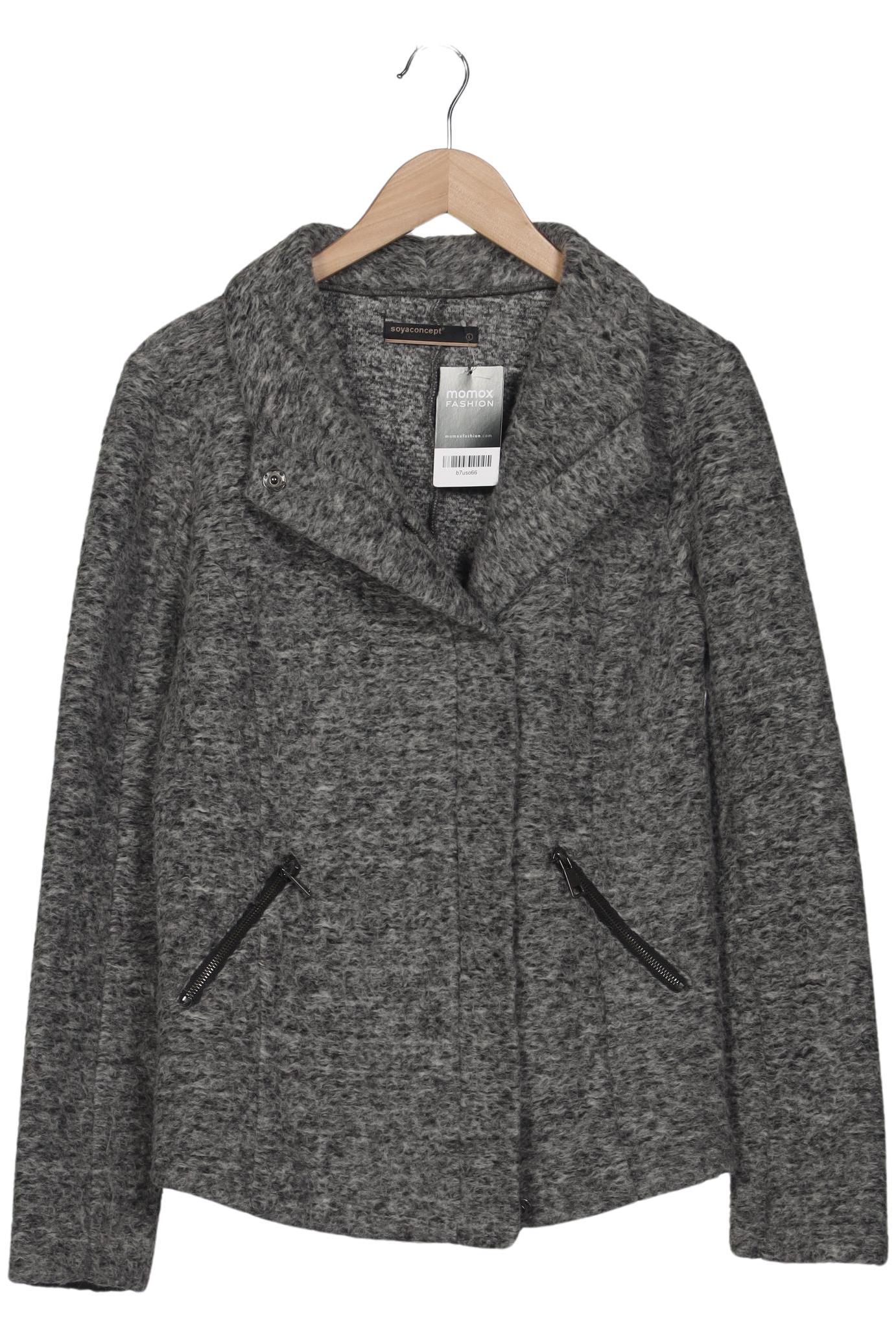 

soyaconcept Damen Jacke, grau, Gr. 42