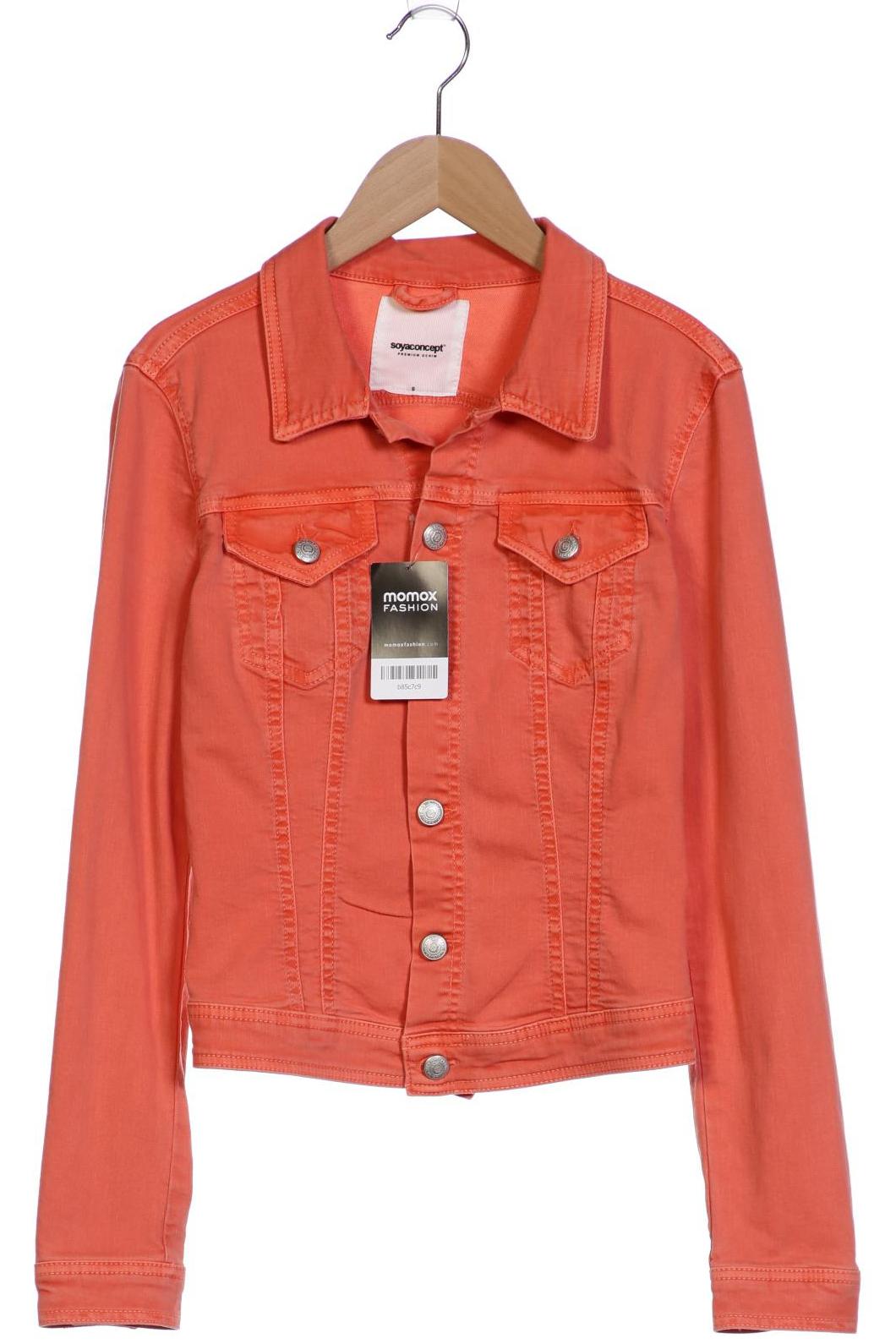 

soyaconcept Damen Jacke, orange, Gr. 36