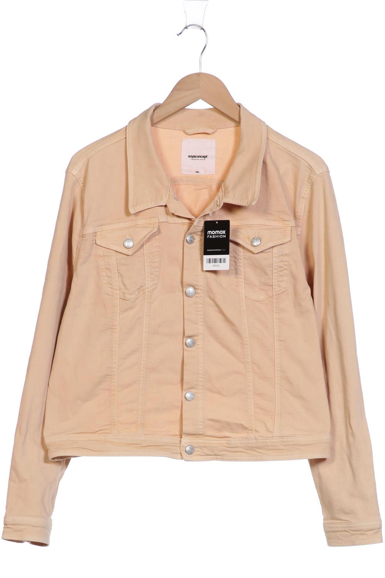 

soyaconcept Damen Jacke, beige, Gr. 46